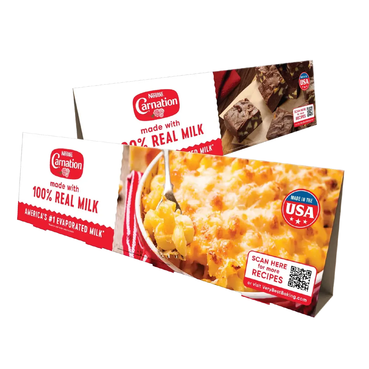 Carnation 2 Sided Header