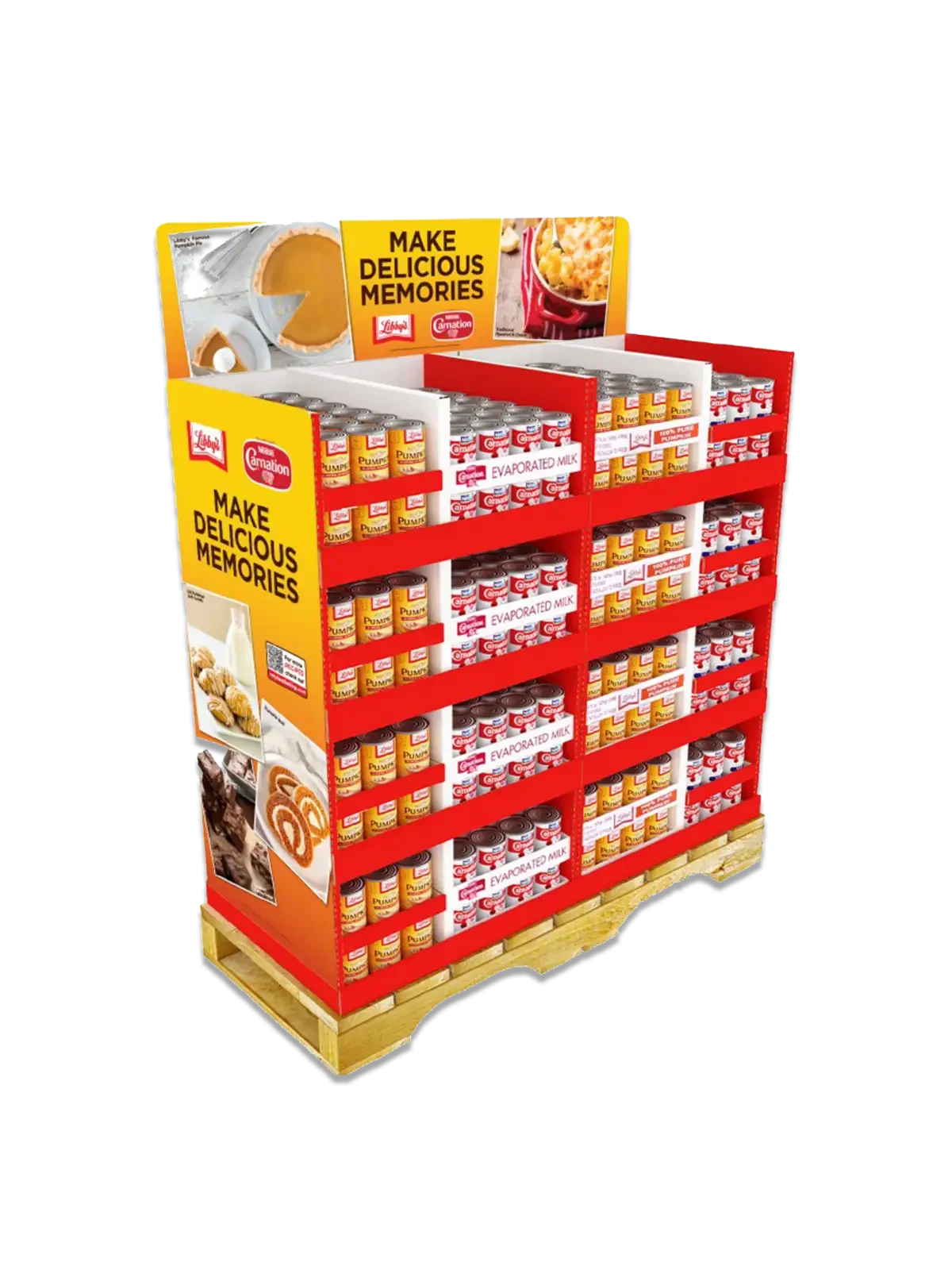 672ct Assorted Libby’s & Carnation
Half Pallet