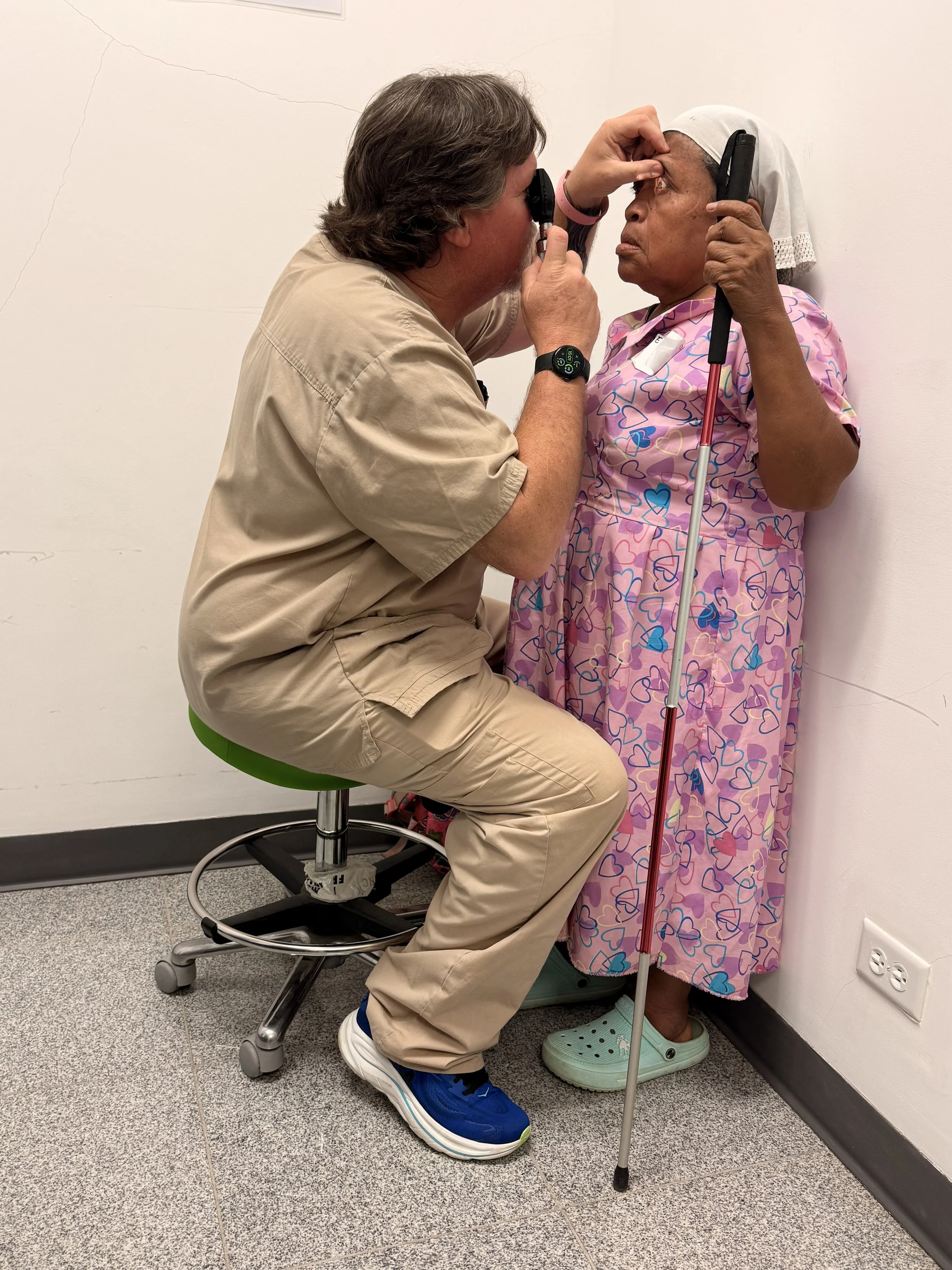 Screening, Step 3, Initial Eye Exam