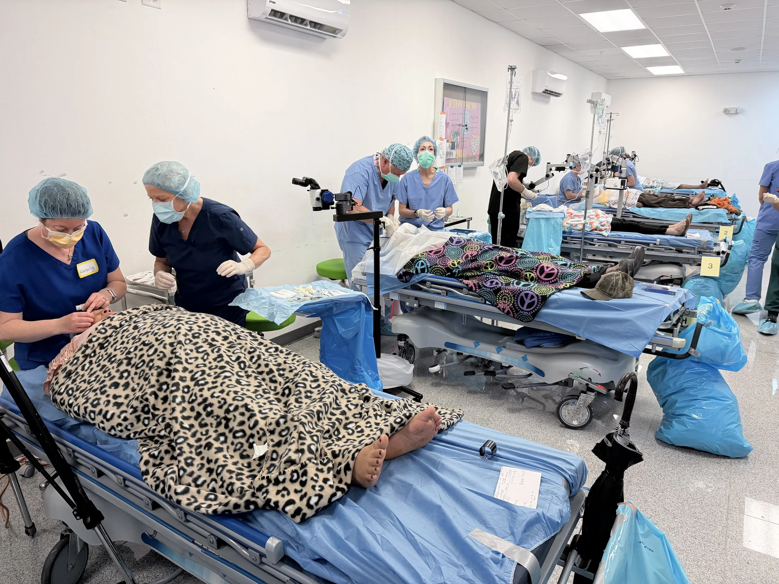 Operating Room, Step 3 - Other surgeries will be taking place at the same time.