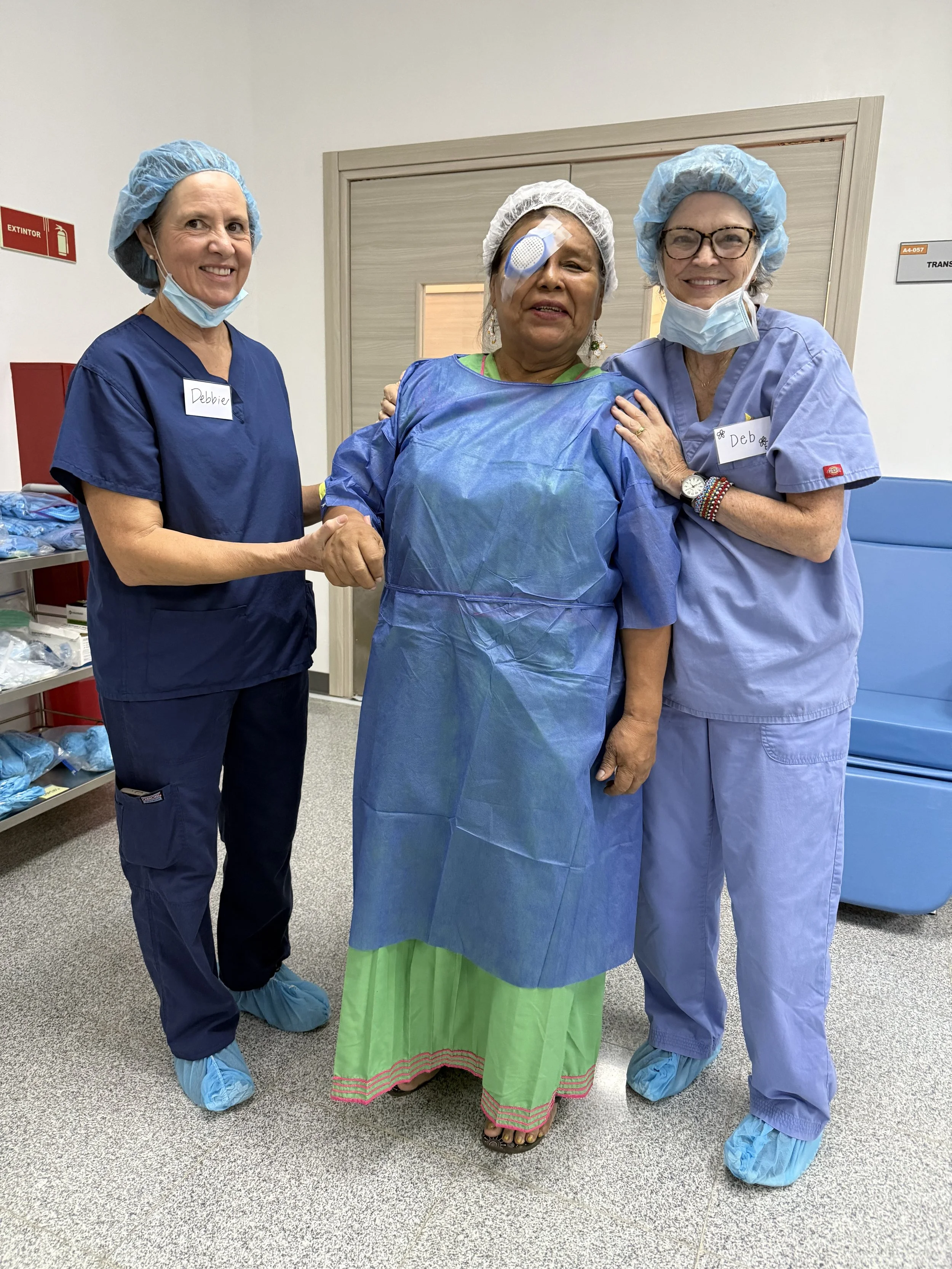 Operating Room, Step 7, being escorted out of the OR.