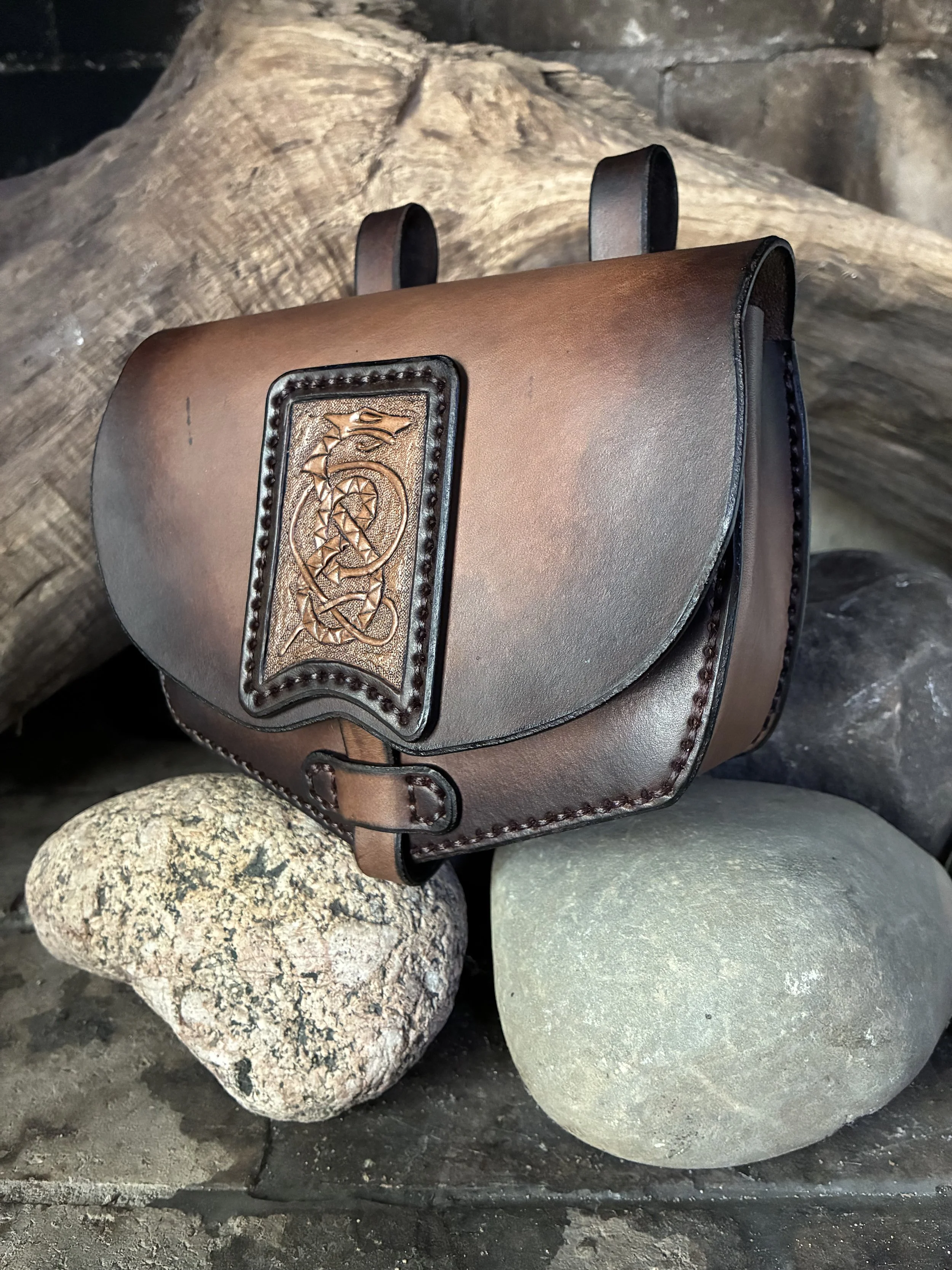 The Ultimate Viking Belt Bag in Brown
