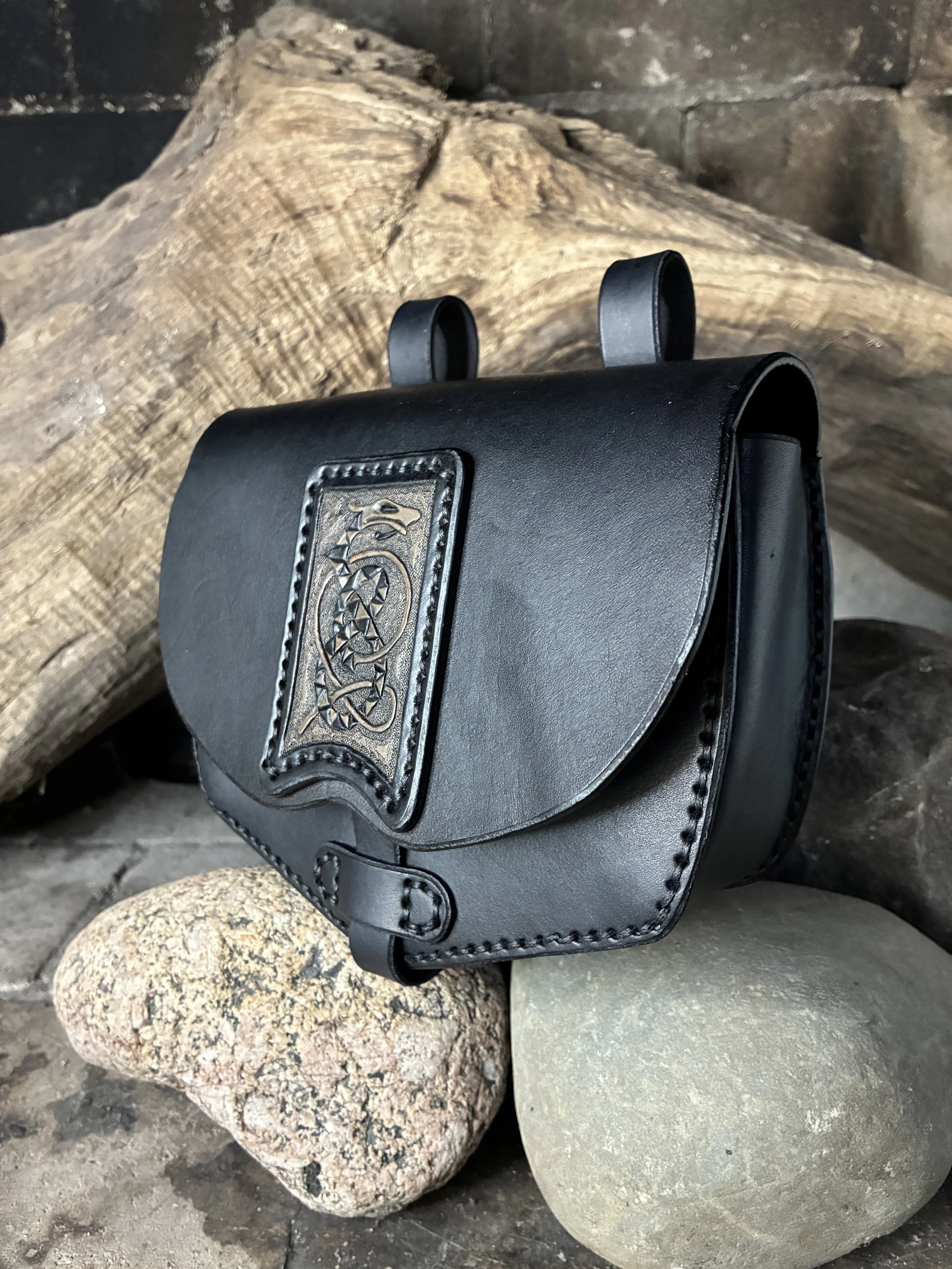 The Ultimate Viking Belt Bag in Black
