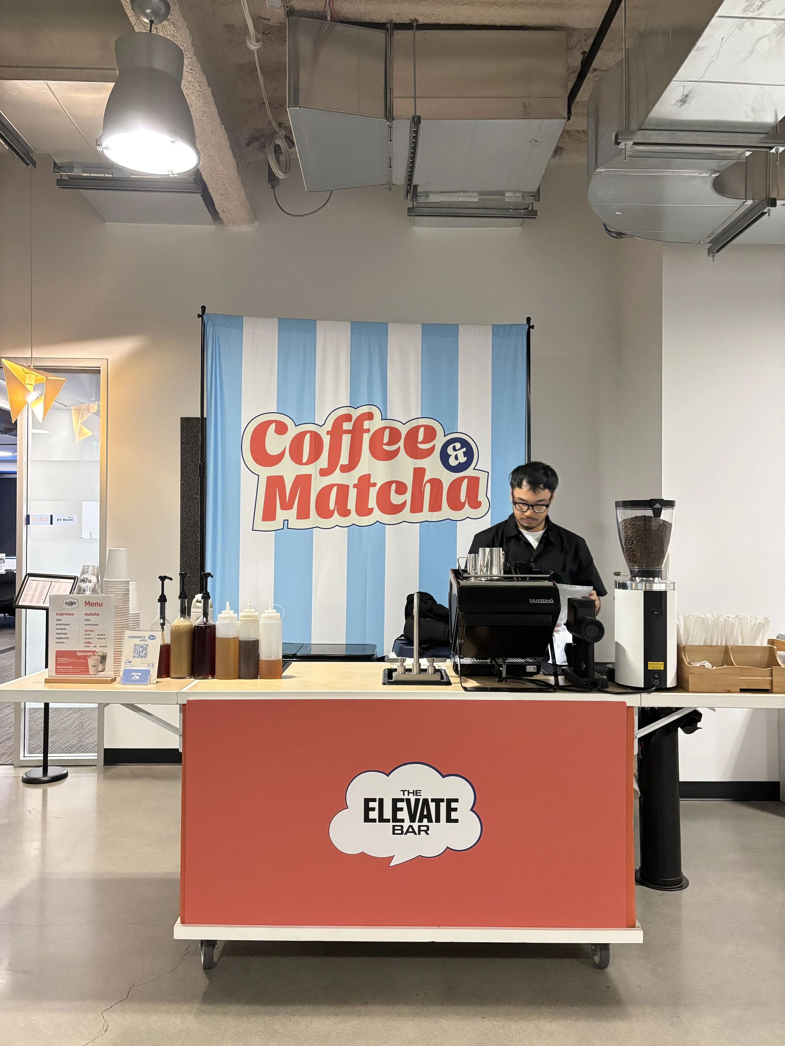 Corporate Event Coffee and Matcha Catering Seattle