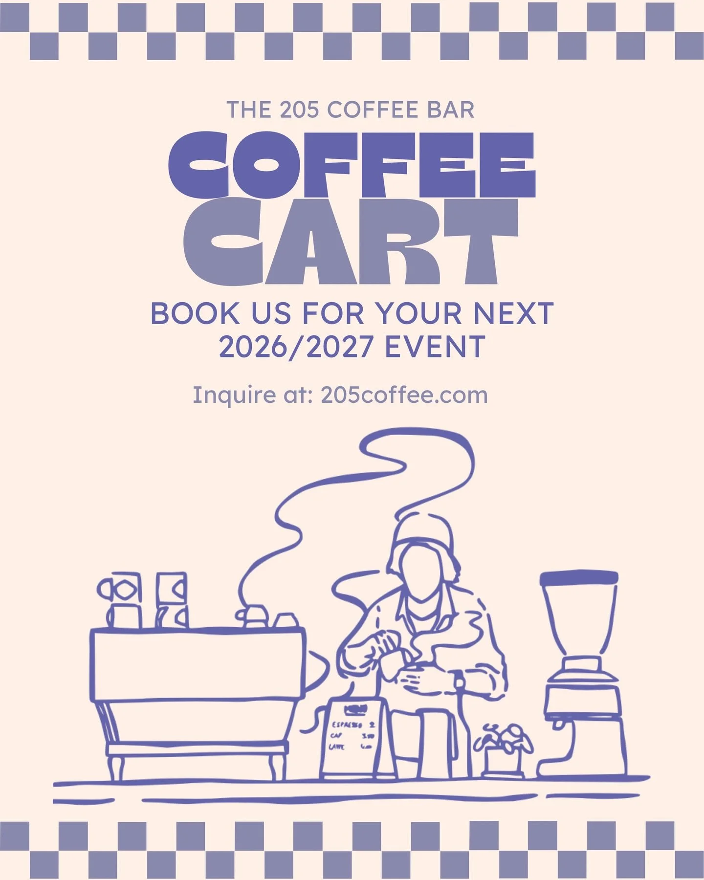 the time has come 🥁
we are taking bookings for our coffee cart 🤸🏻&zwj;♀️! your wedding, baby shower, birthday and more can be upgraded with us pulling up and serving some of west michigan&rsquo;s best ☕️
send us a DM if you have any questions!
.
#
