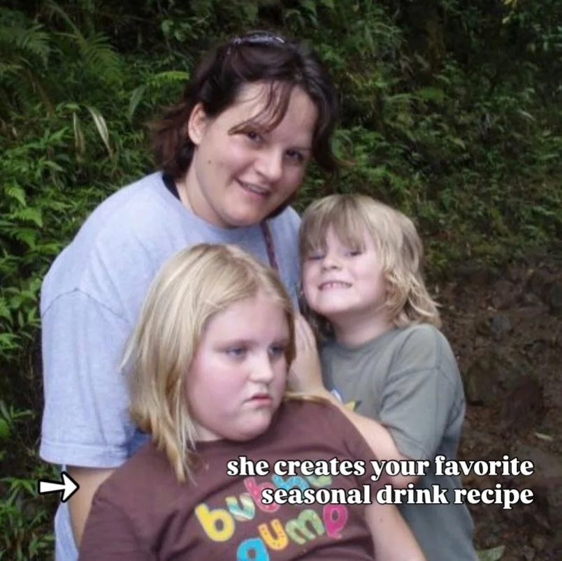 and these lil babies grew up to be some of your favorite baristas 💗 can you figure out who is who?