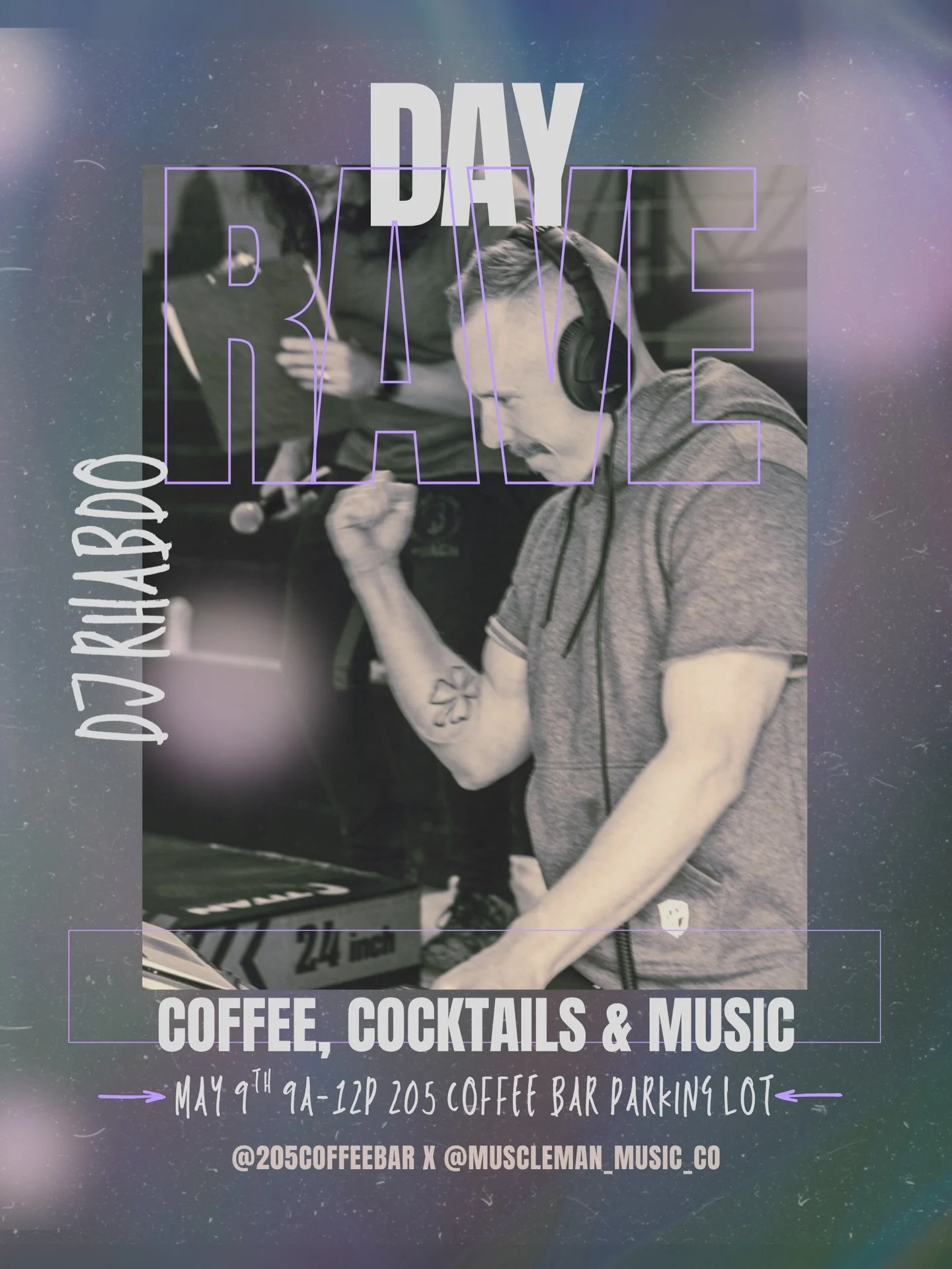 MAY 9th 🎶
we&rsquo;re bringing back @rk_rhabdo for another DAY RAVE ‼️ this time we are shutting down our parking lot and letting it rip! we will be slinging cocktails, coffee &amp; some sick beats (or whatever the kids say these days)
BE THERE 🔥🔥