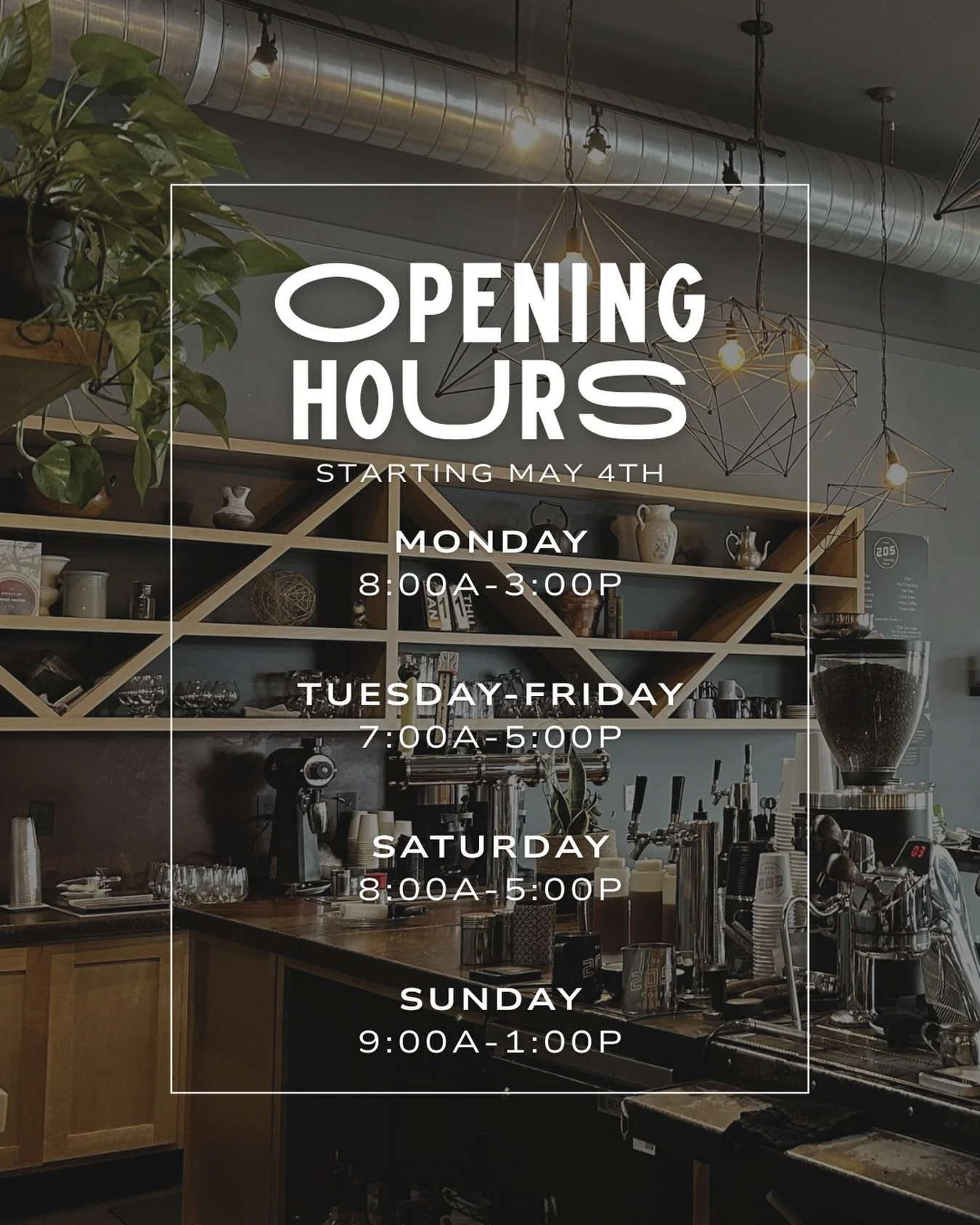 starting on may 4th, we will be open until 3p on mondays!!
with the hours changing, we will have some fun things that day 👹 stay tuned!
