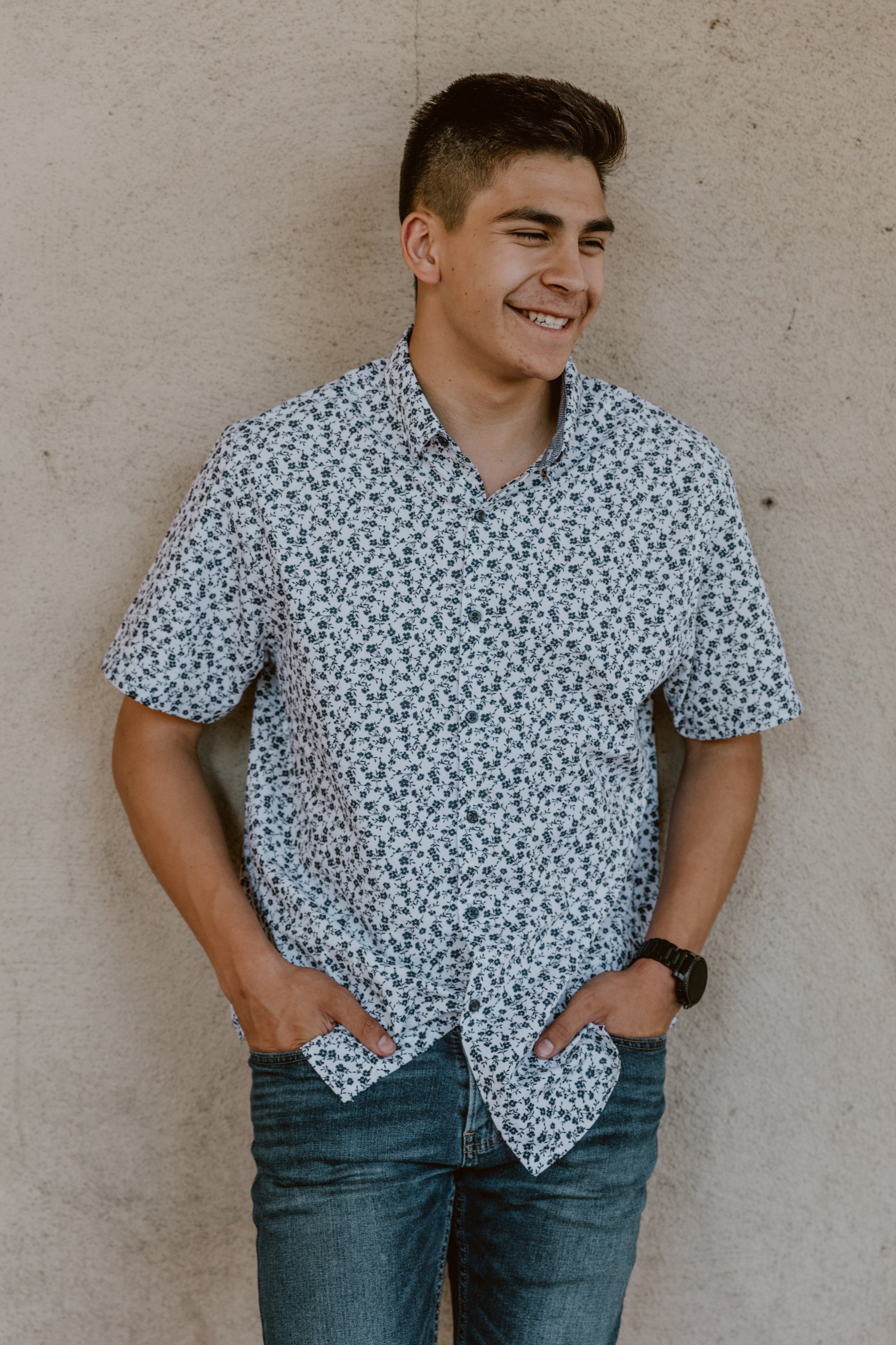 Lifestyle family portrait session in The Woodlands, Texas, highlighting genuine emotion and interaction.