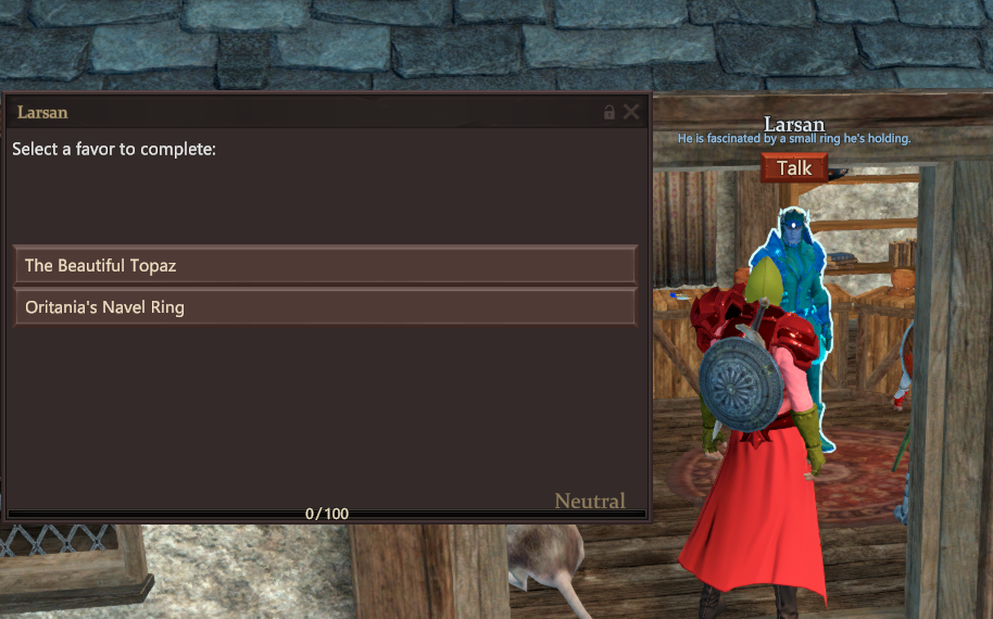 Project Gorgon Favor Guide: How To Raise Favor Fast