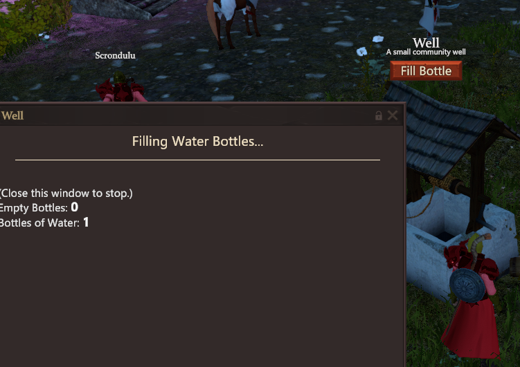 Project Gorgon Bottle Of Water: How To Get And Fill