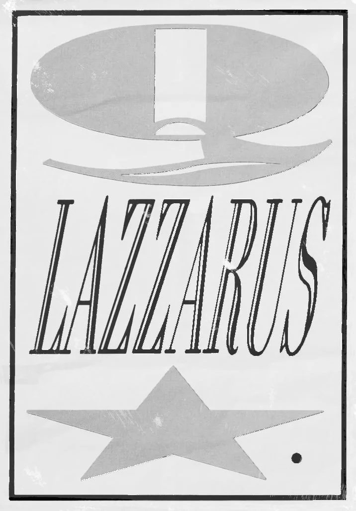Q LAZZARUS LOGO POSTER