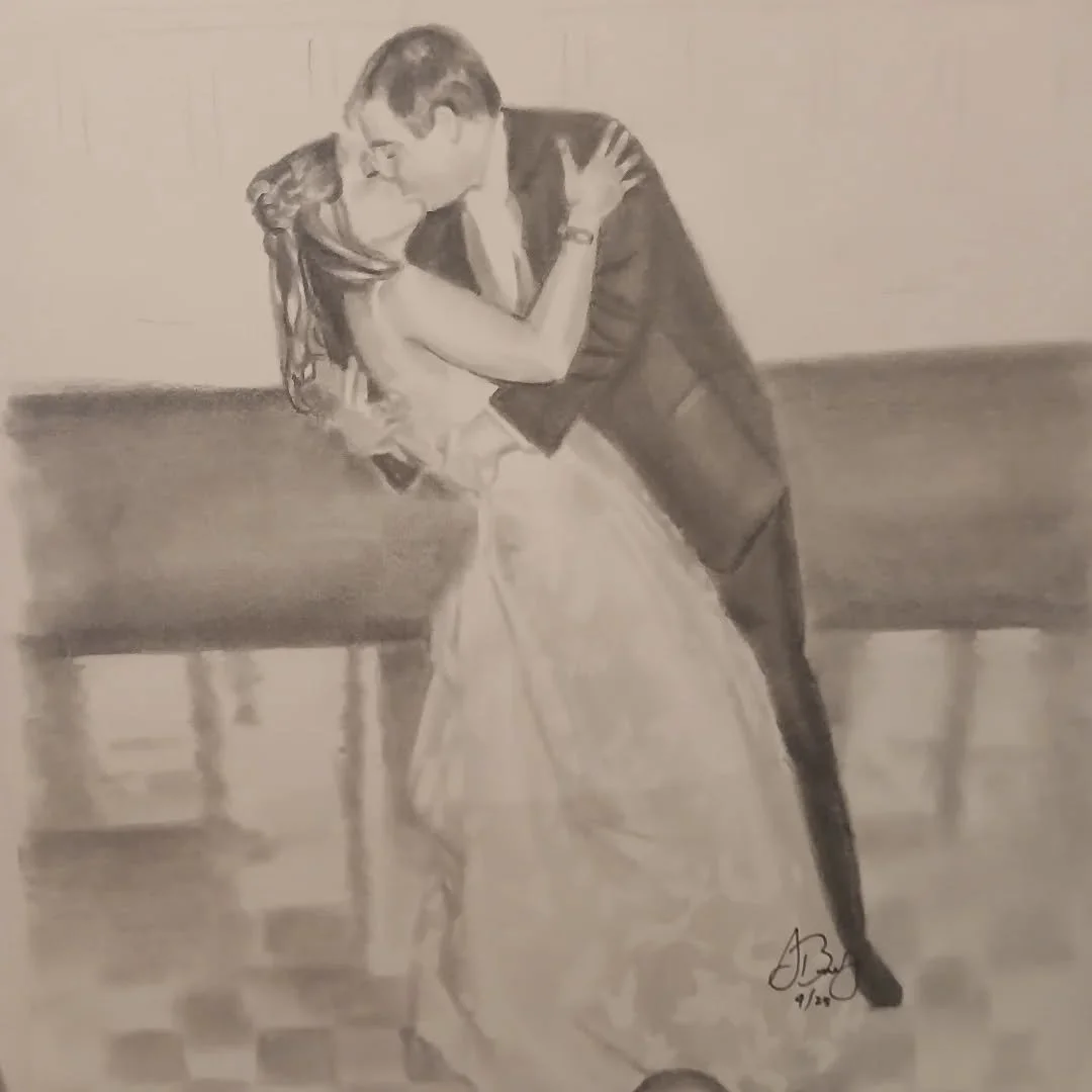 Back to my roots! Drawing was my first love ❤️