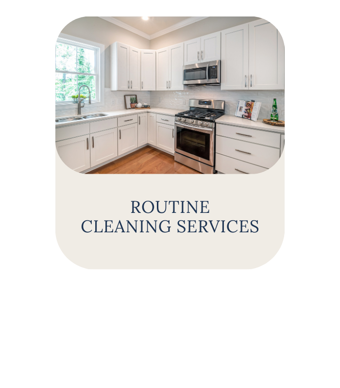 Professional residential cleaning service maintaining a clean kitchen in Napa Valley and Reno-Tahoe homes