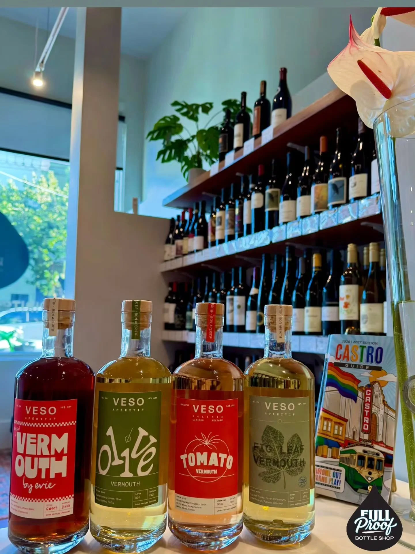 🚨Tasting Alert! Come stop by tomorrow during the Castro Night Market to try the full lineup of VESO Vermouths 🫒🍅