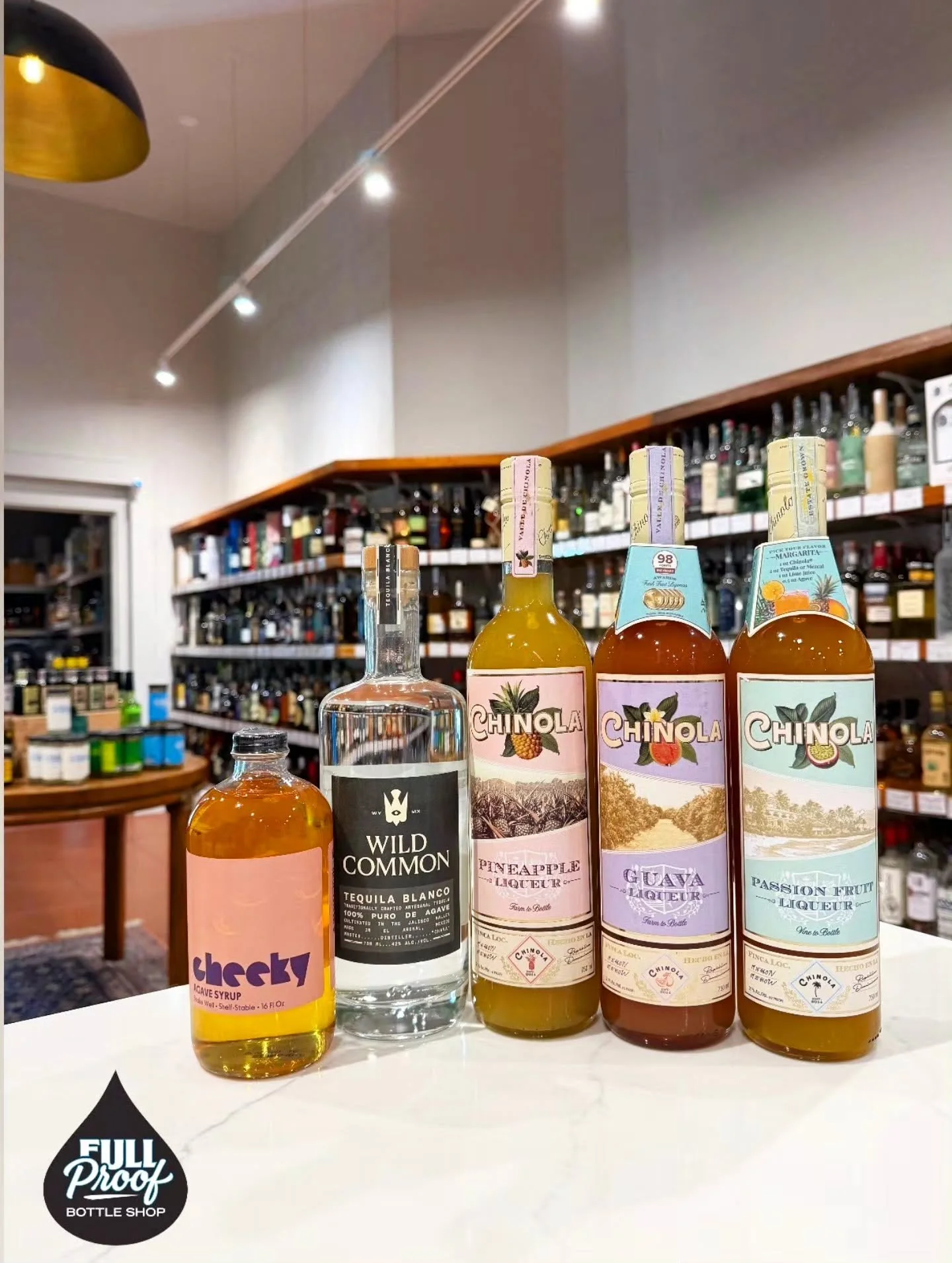 Beat the heat with a unique Passion Fruit, Guava, or Pineapple Margarita with @chinola Fresh Fruit Liqueurs at Full Proof 🍋🍹☀️