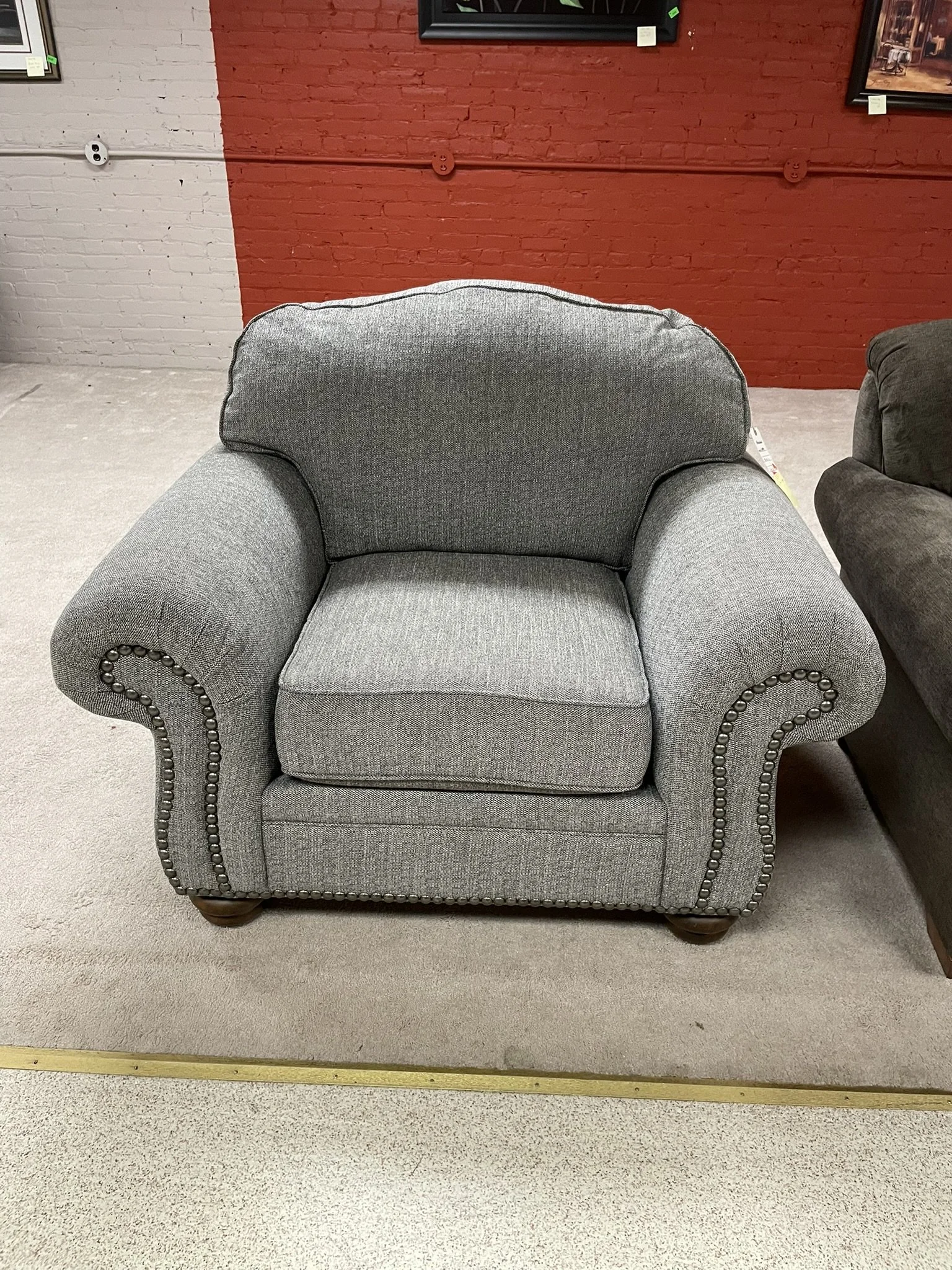 Flex Steel Chair Gray 8648-01 912-01 F4-199