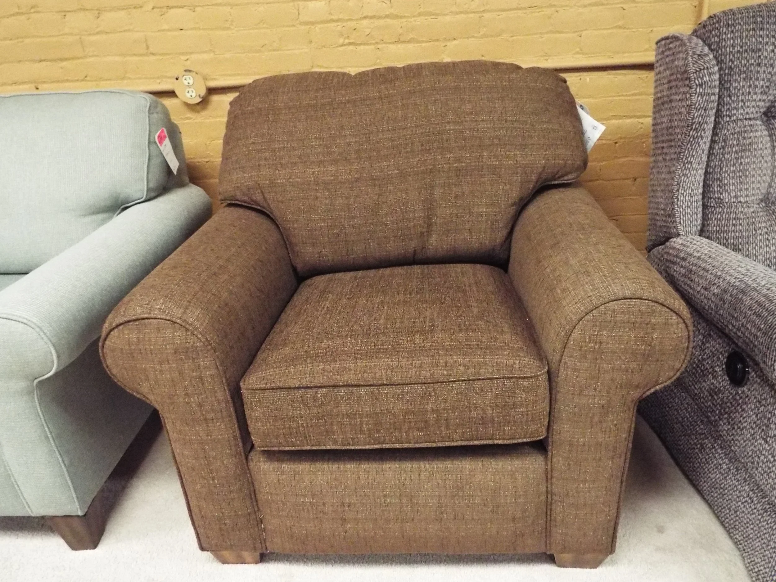 Flex Steel Chair Brown 55535-10 651-70 F4-184