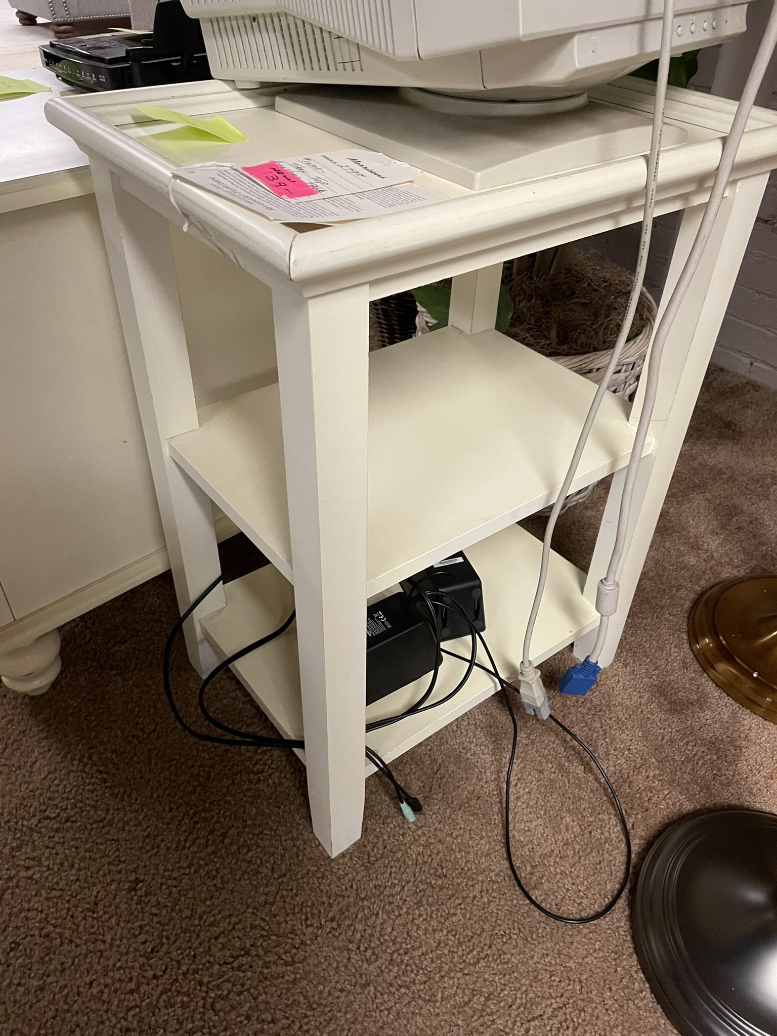 Riverside Tray Top Accessory Table 1210S Used F4-258