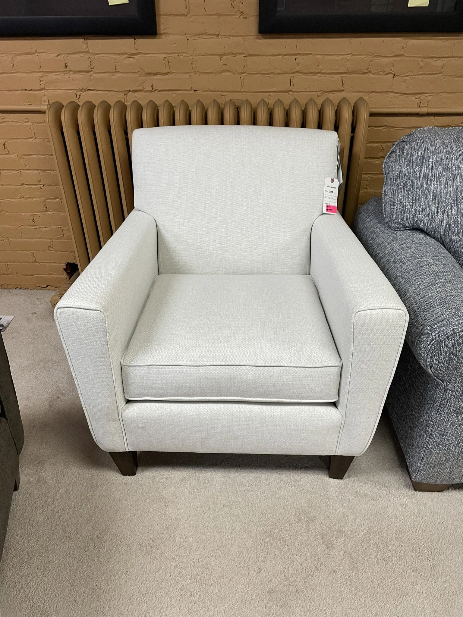 Flex Steel Chair White 5966-10 F4-192