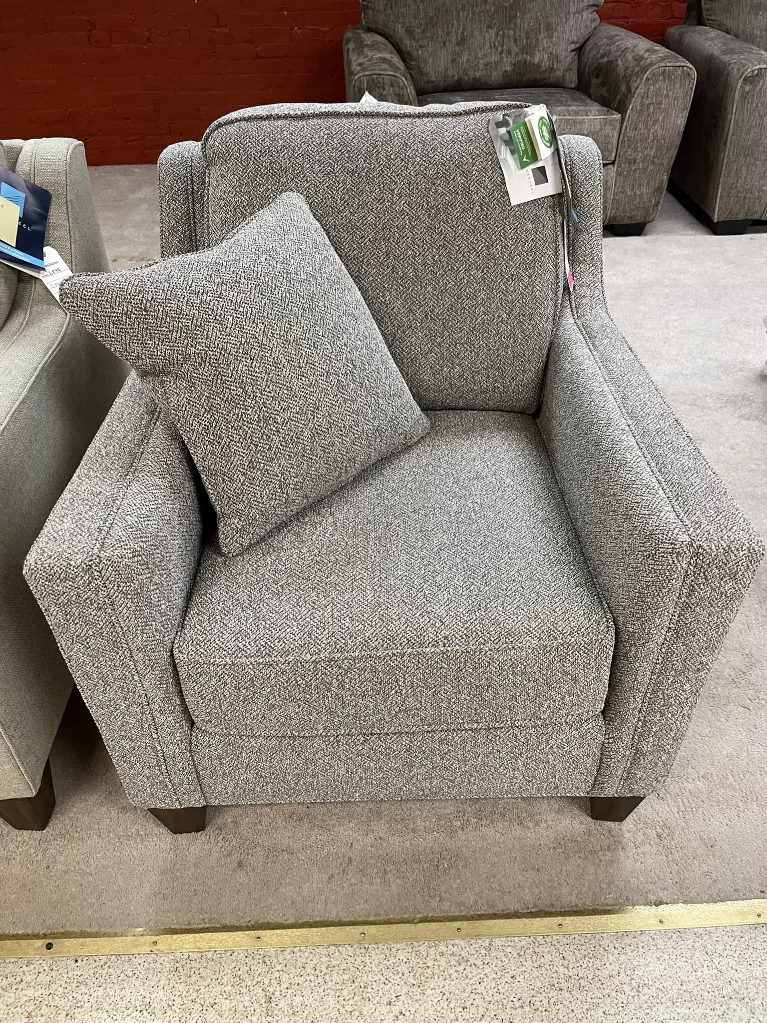 Flex Steel Chair Gray 5010-10 F4-194