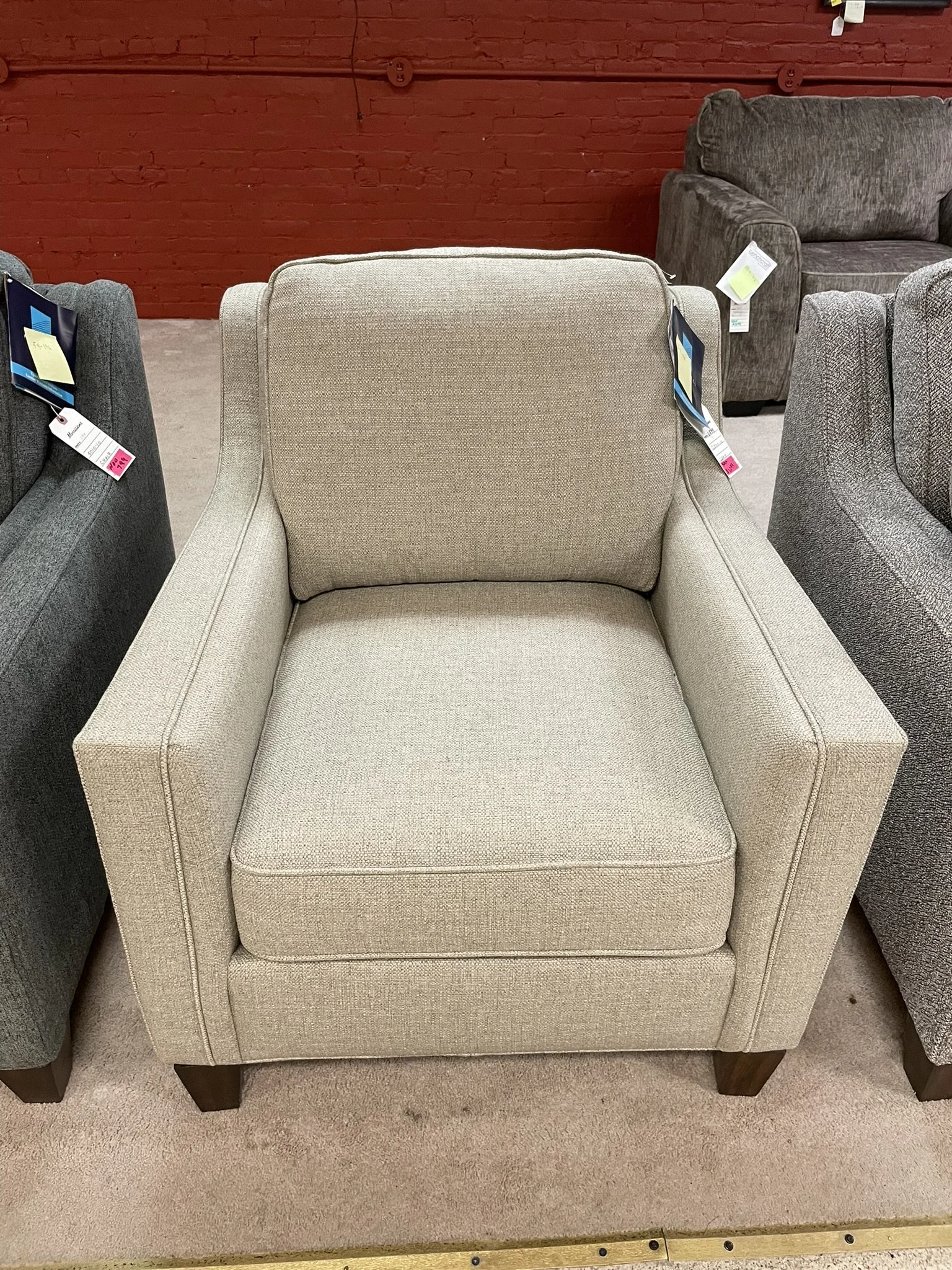 Flex  Steel Chair Beige 5010-10 516-72 F4-195