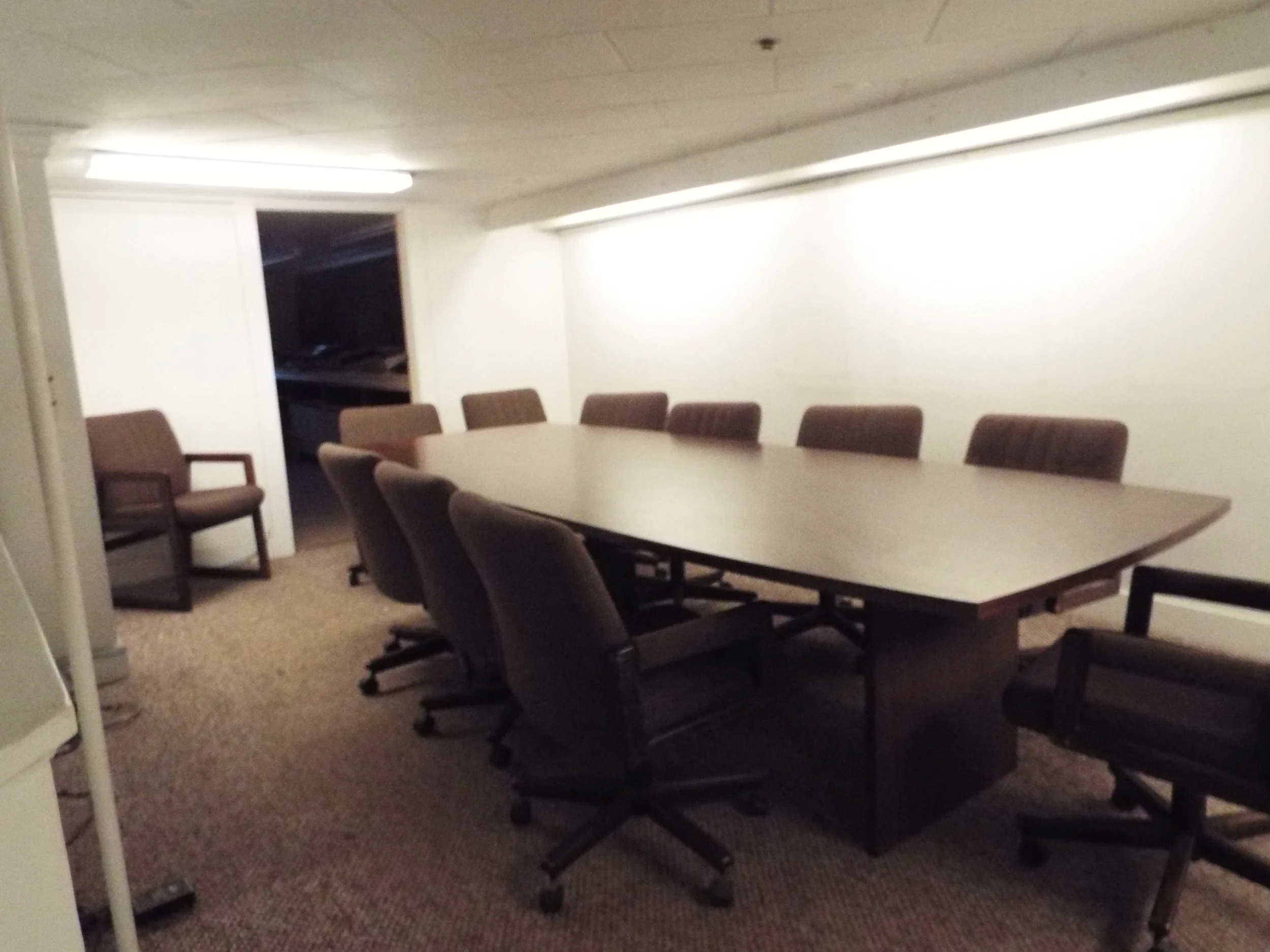 Complete Conference Room Set - Table with 11 Chairs