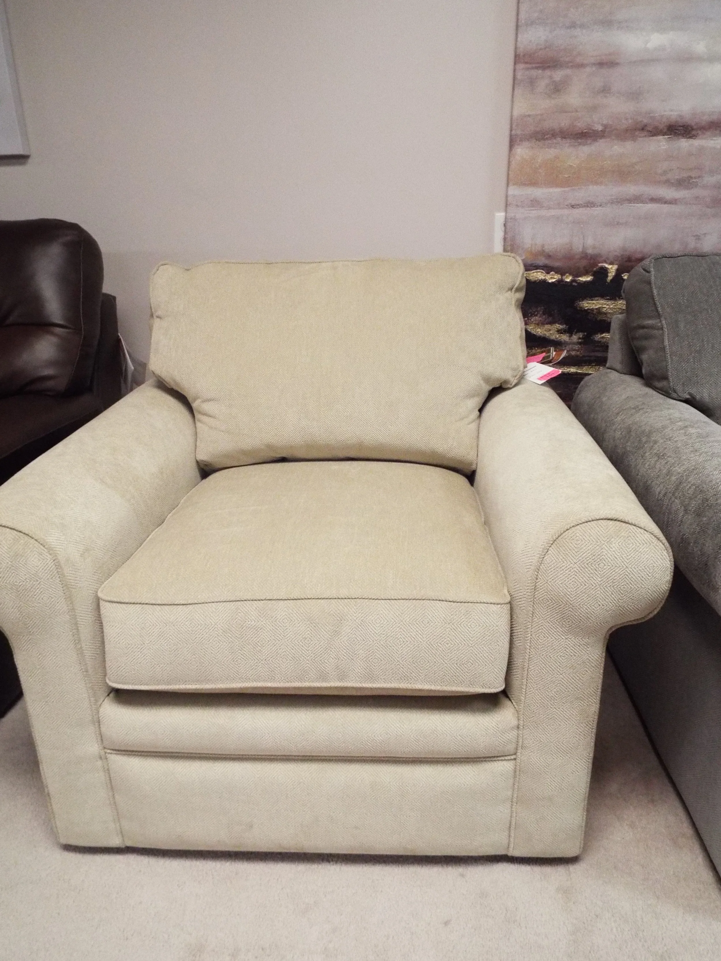 La Z Boy Chair 230494 Dark Cream F4-179