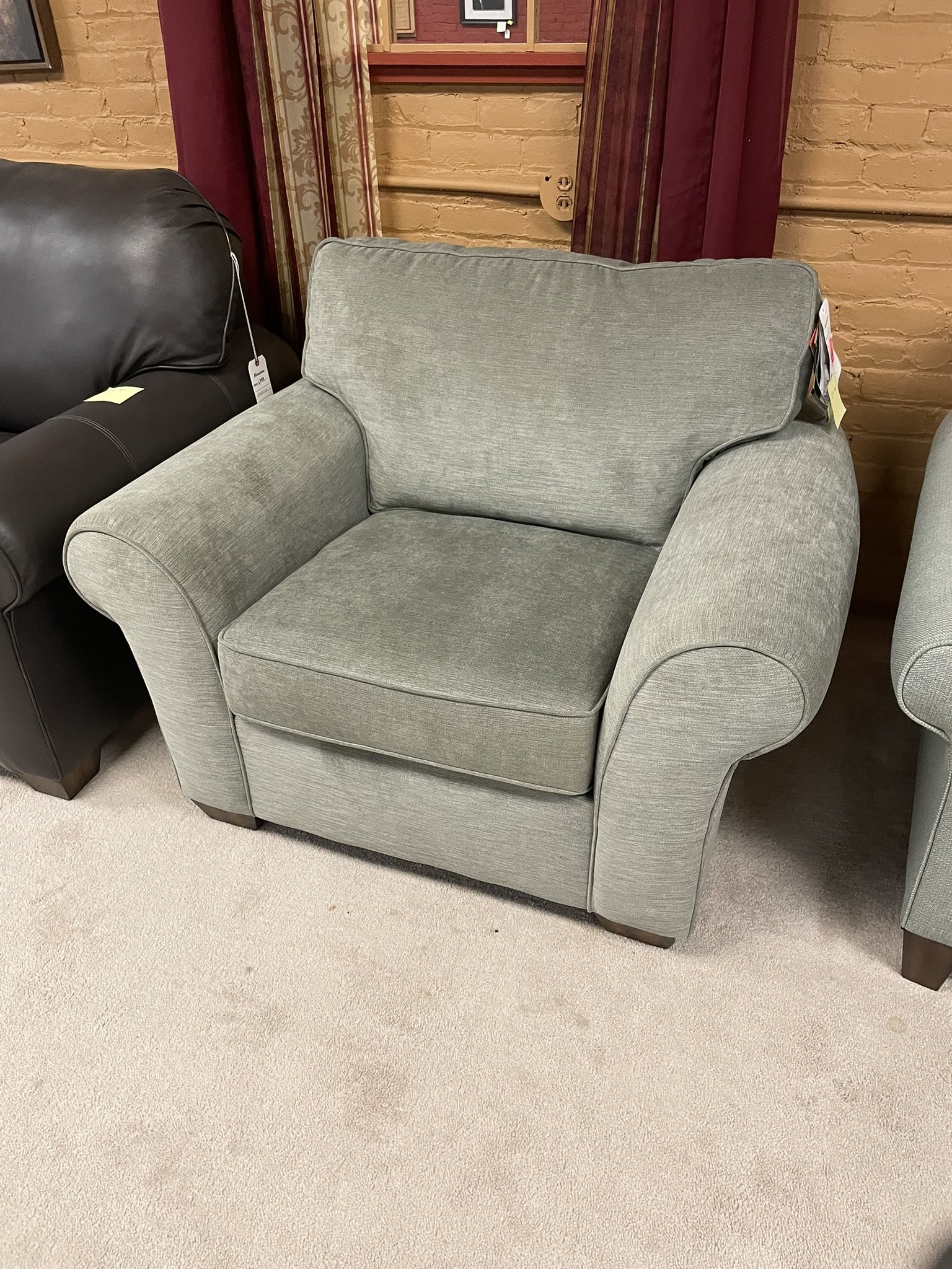 Flex Steel Chair Gray 7305-10 229-02 F4-186