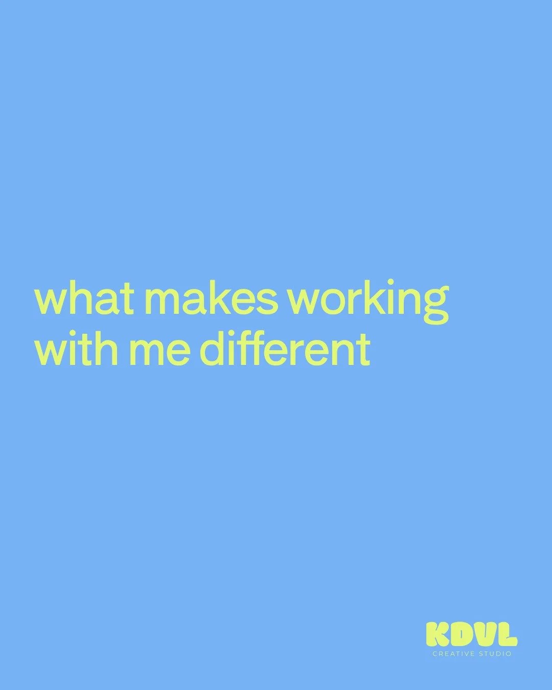 You&rsquo;ll work directly with me from concept through to delivery, which means clearer communication, better outcomes and design that genuinely reflects your business.