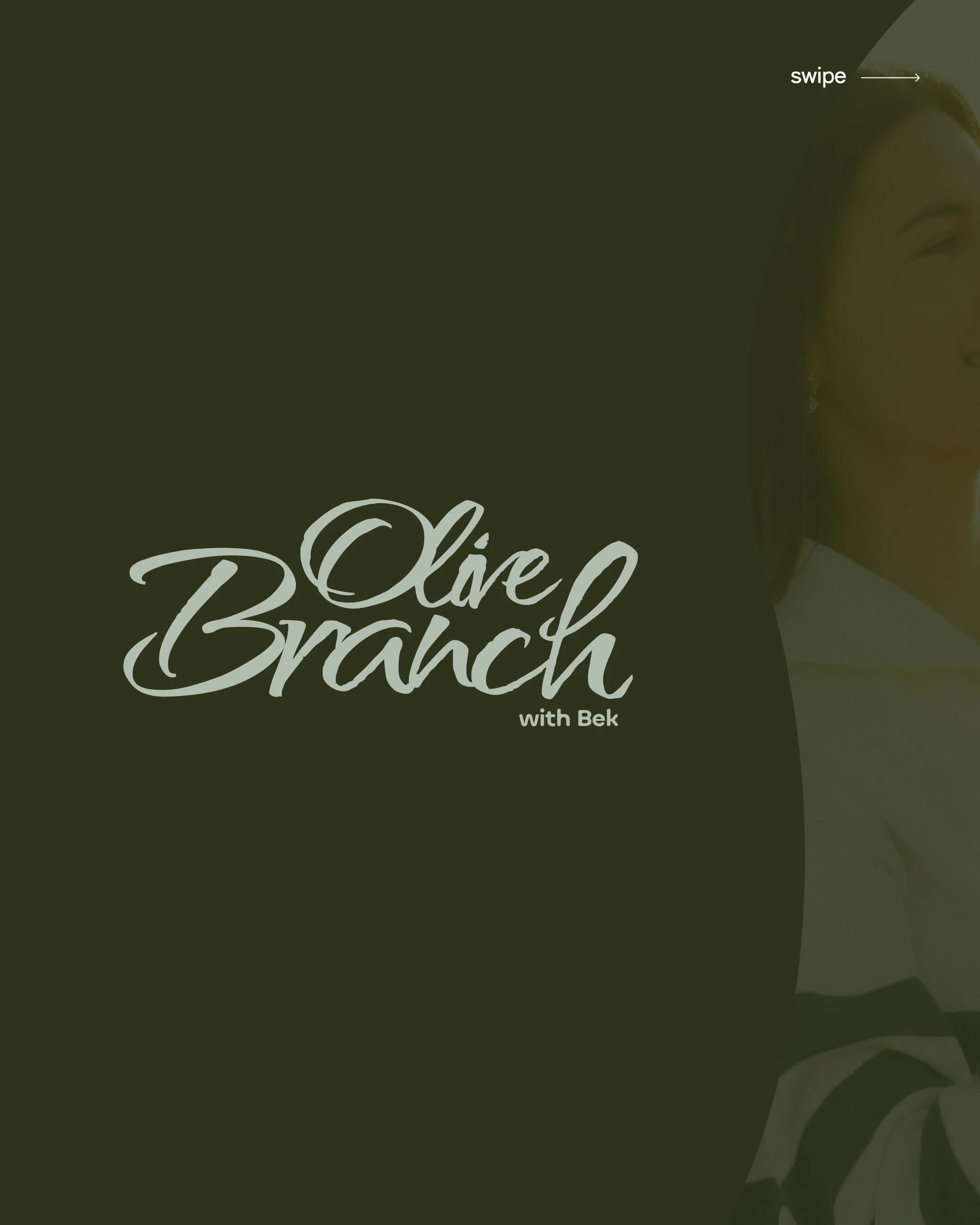 Branding for @olivebranchwithbek 🫒

A low-tox living brand extending a branch for families who want to do better for their household. Sharing practical low-tox tips, trusted recommendations and lessons Bek&rsquo;s learnt along her own low-tox journe