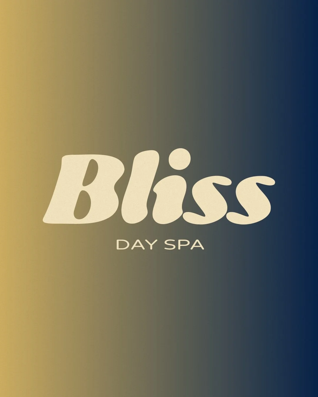 Bliss Day Spa - Logo &amp; Branding

The brief:
Design a logo and brand identity including typography, colours and social media tiles. The brand is aimed at woman, it&rsquo;s modern luxurious but affordable. The main message to convey is that it is o