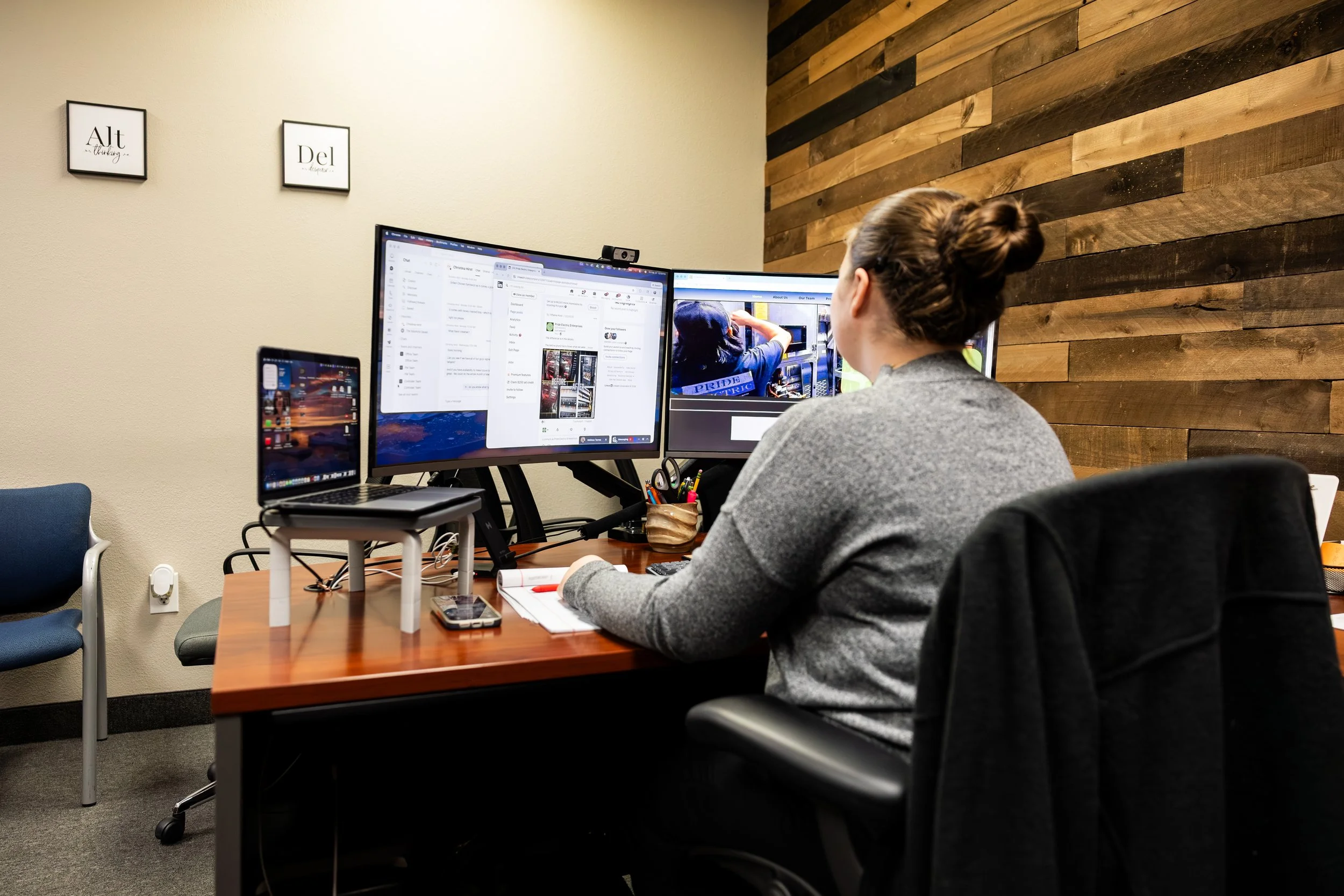 Office Work photography in Ontario California 