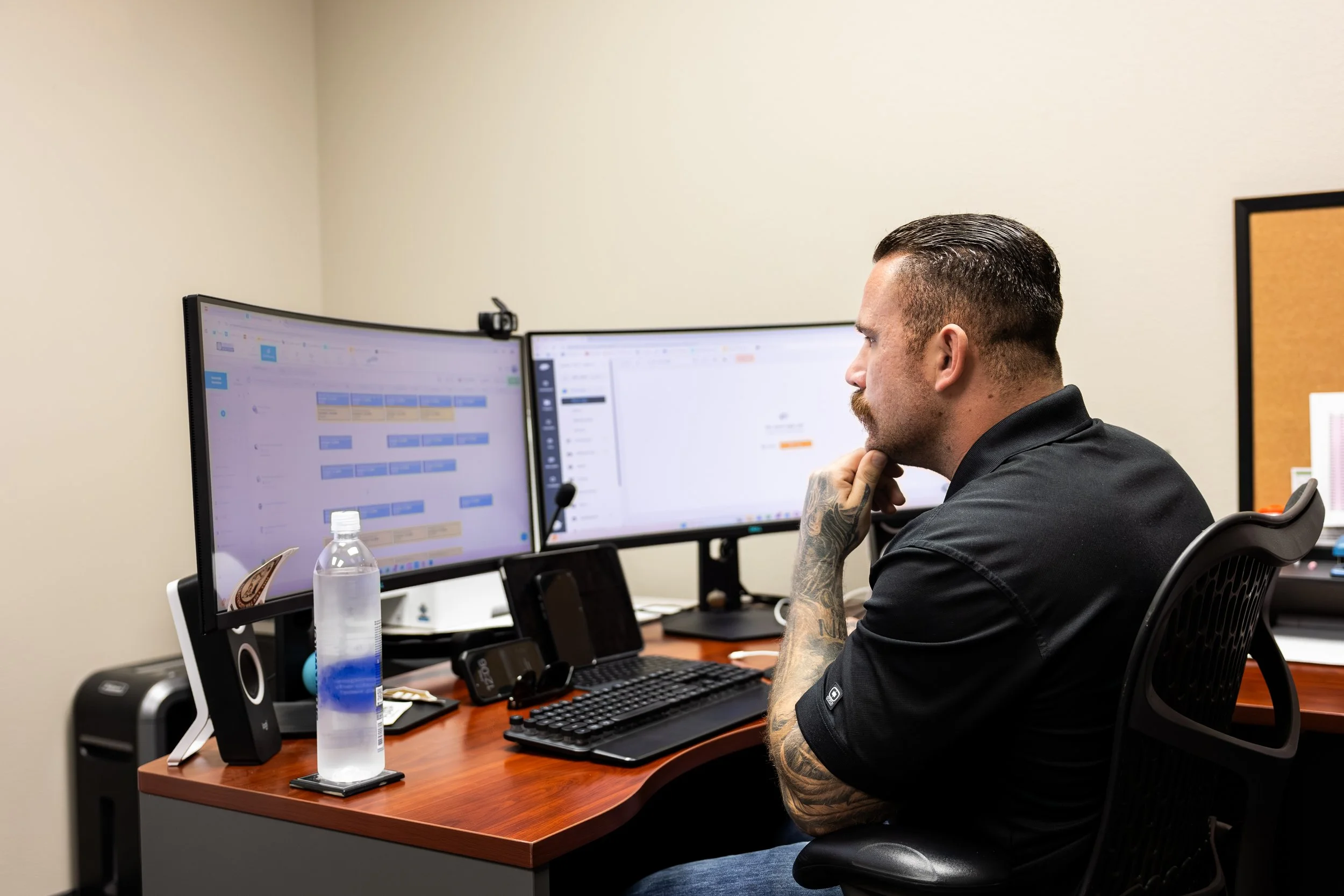 Office Work photography in Ontario California 