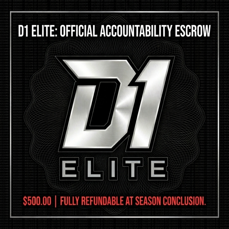 $500 ACCOUNTABILITY ESCROW [D1 ELITE]