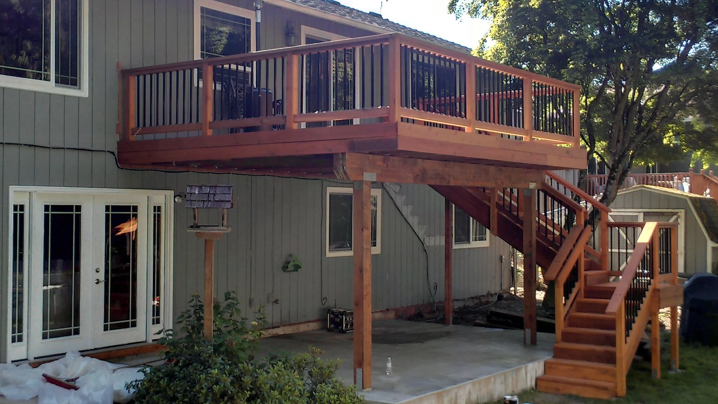 Oranssi project: wraparound deck