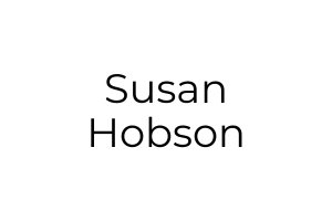 Text displaying the name Susan Hobson on a plain white background.