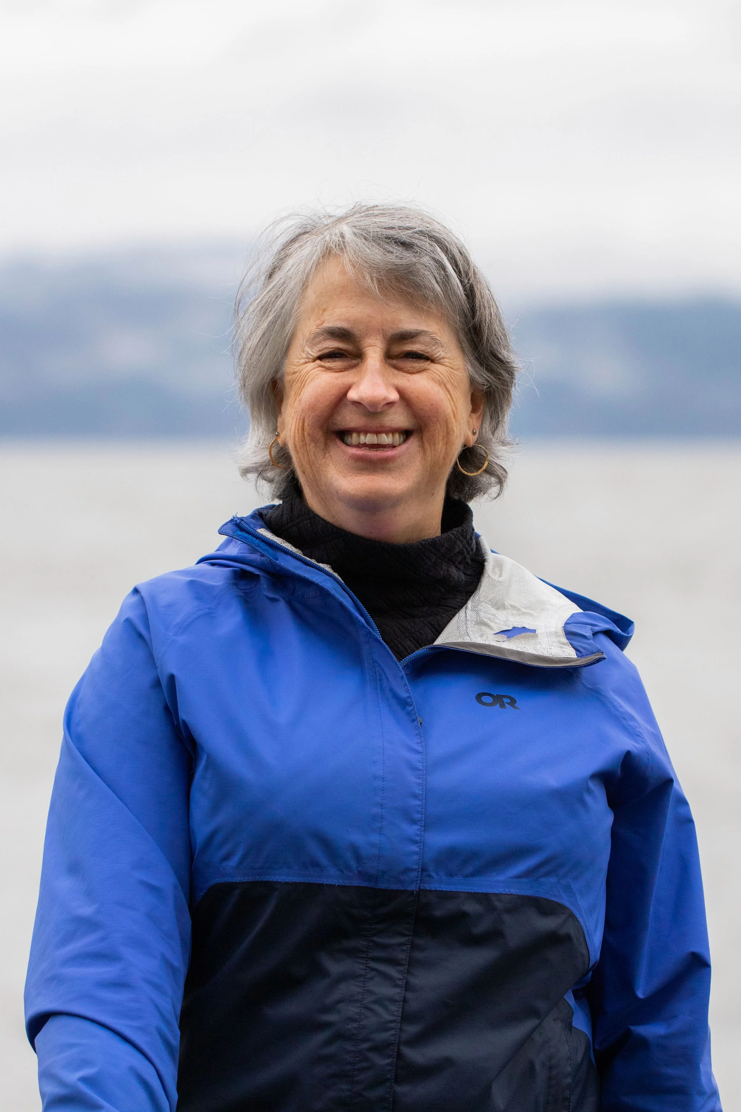 Image of Cathy Peterson, Vice President of the Board of the North Coast Paddling Club in Astoria, Oregon.