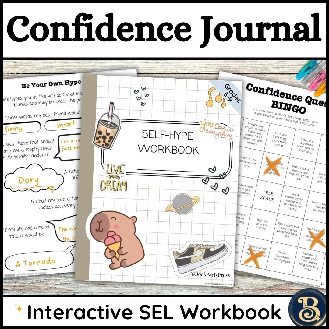 Self Esteem Interactive Journal a Self-Confidence Activity