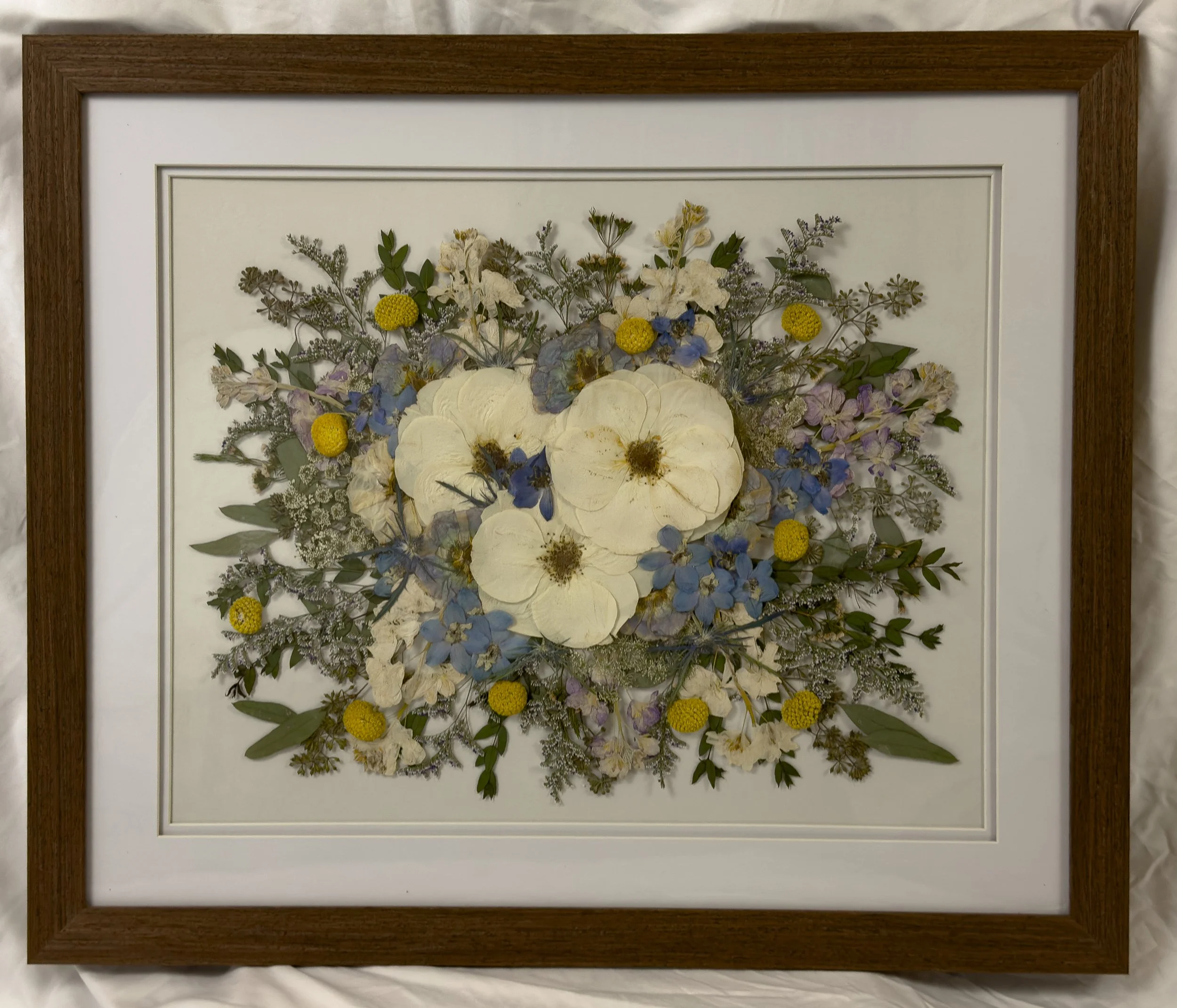 Pressed flower frame