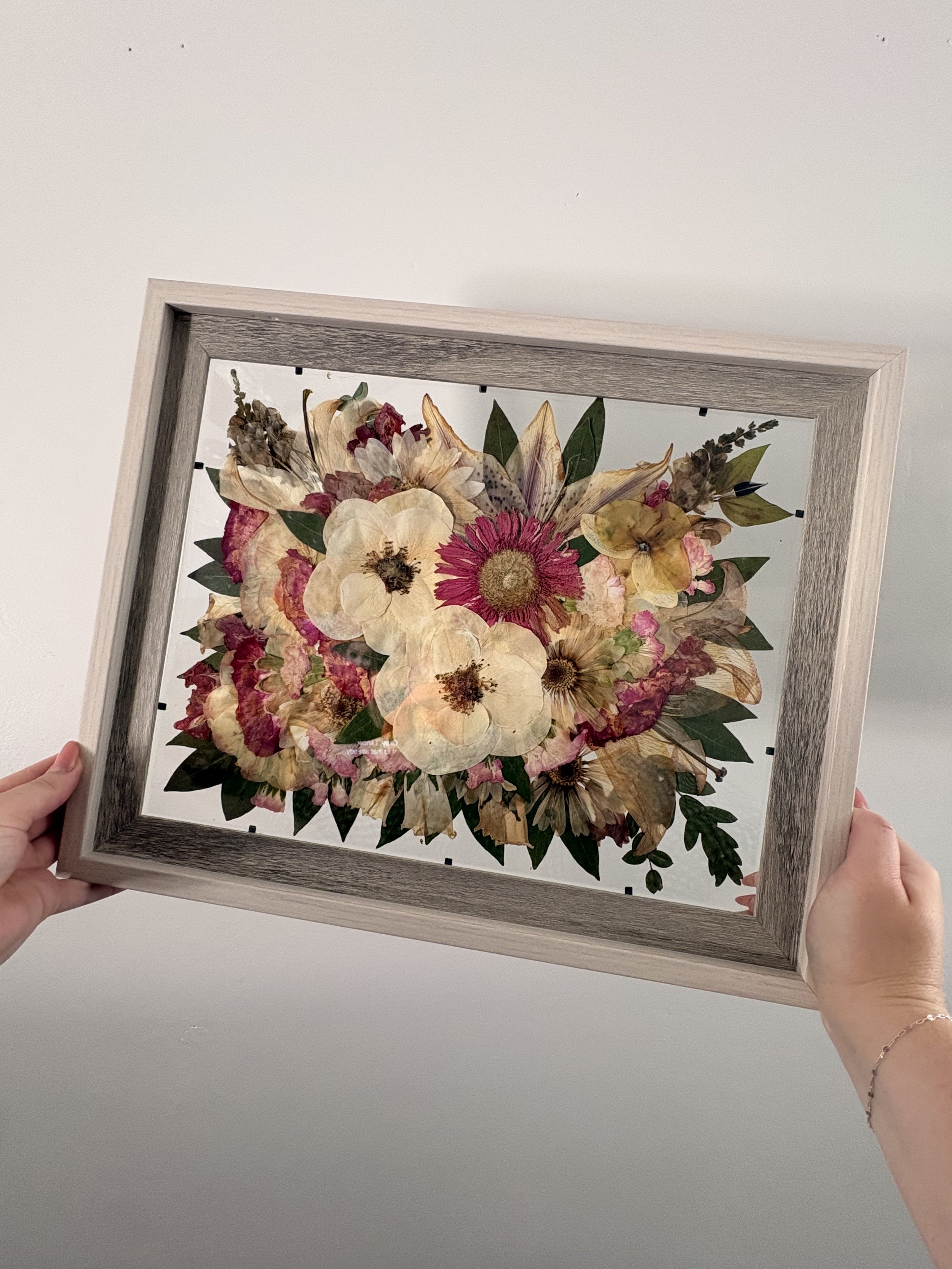 Custom Pressed Flower Frame