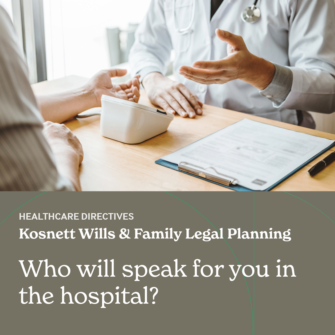 PLANNING IMPORTANT HEALTHCARE DIRECTIVES 