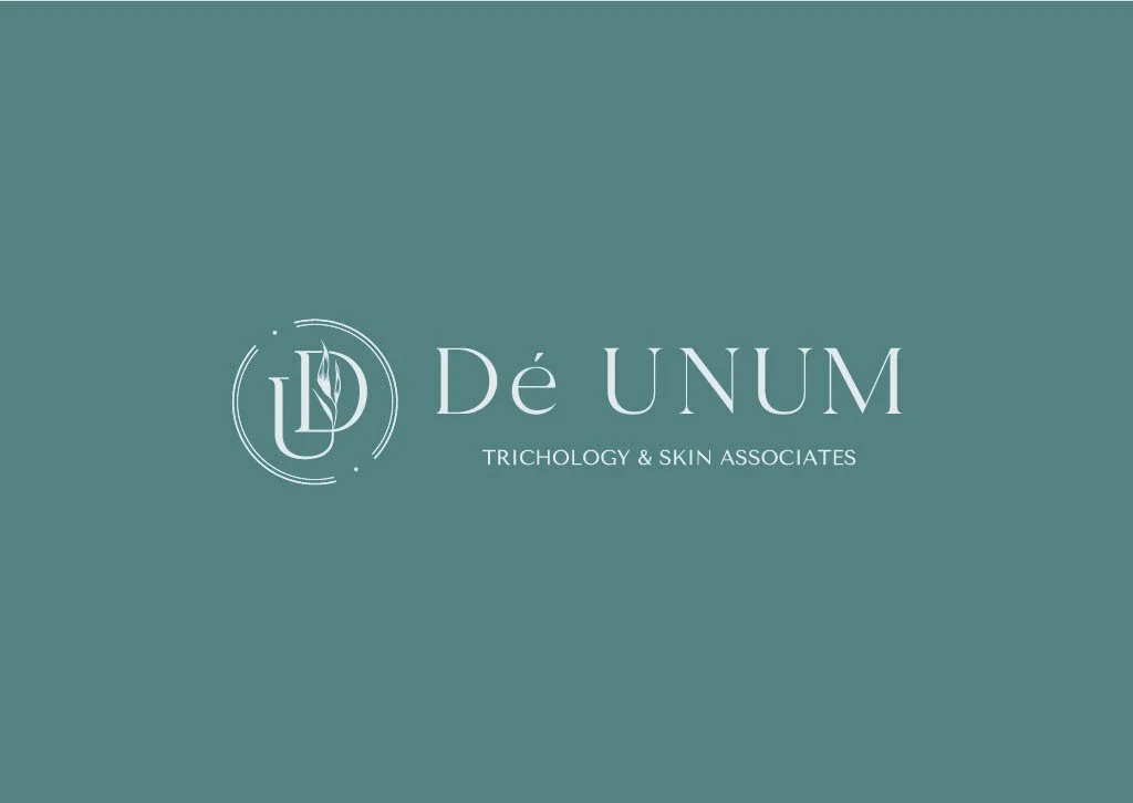 Logo for Dé UNUM Trichology & Skin Associates, a Cell Wellbeing report provider.