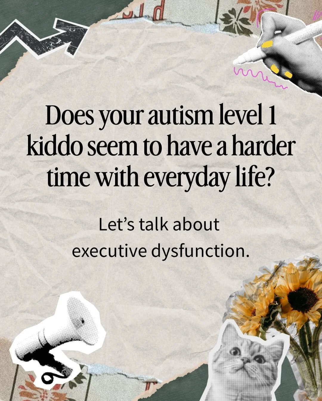 Executive function is one of the most misunderstood parts of autism level 1.

These kids are often bright, verbal, capable, and trying so damn hard. But the skills needed to manage daily life don&rsquo;t develop the same way or on the same timeline.
