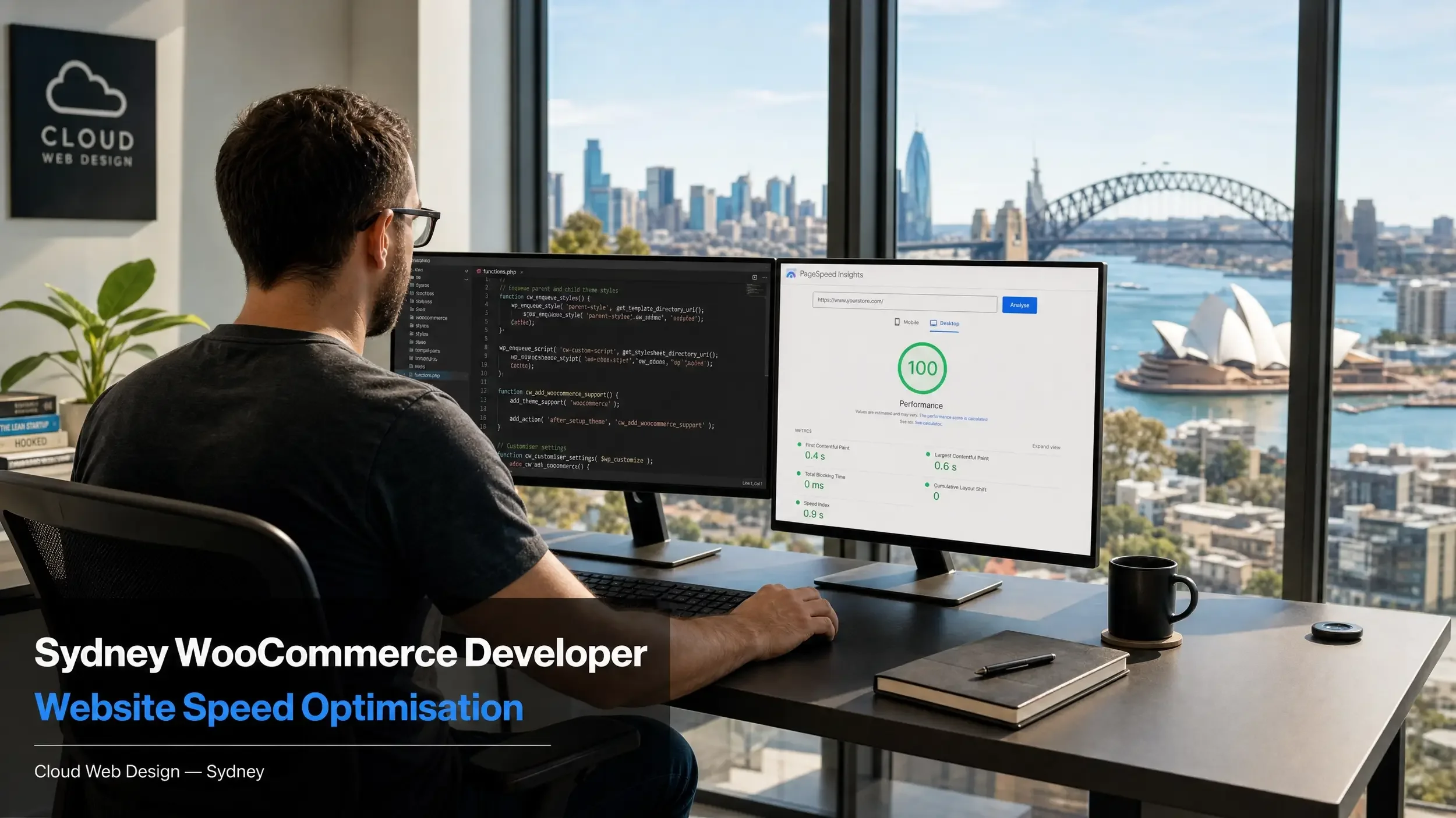 sydney woocommerce developer website speed optimisation cloud web design