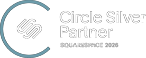 Squarespace Circle Silver Partner badge for Cloud Web Design Sydney