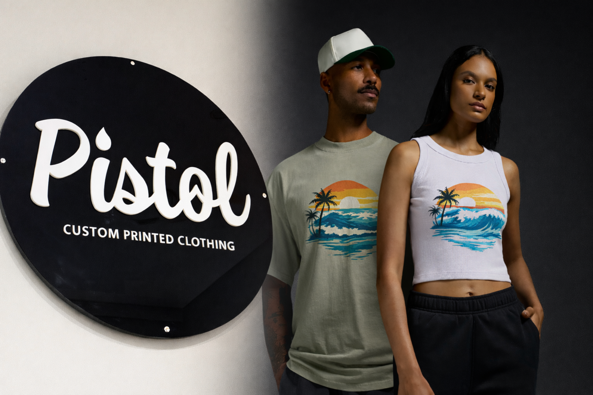 Cloud Web Design Sydney case study for Pistol Clothing custom printed apparel website