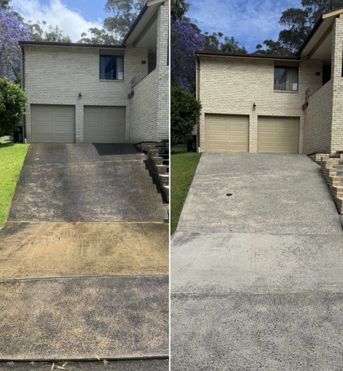 Pressure washing