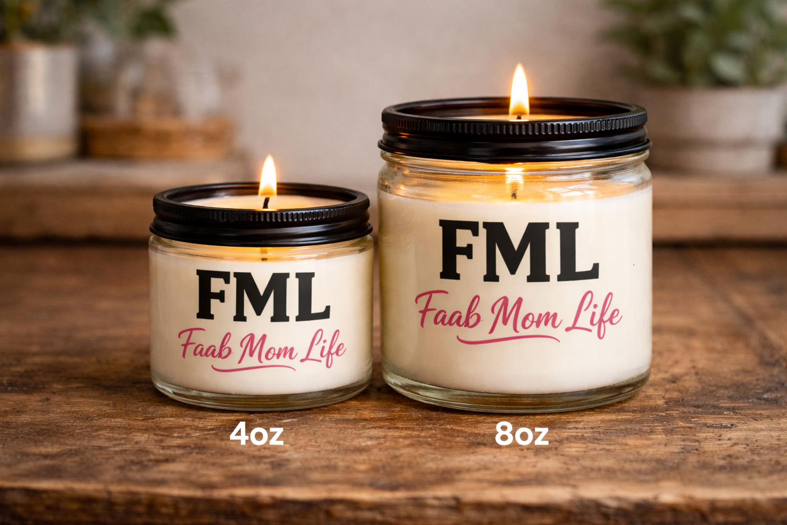 FML Candles - Package Deal 1/ 4oz & 1/ 8oz