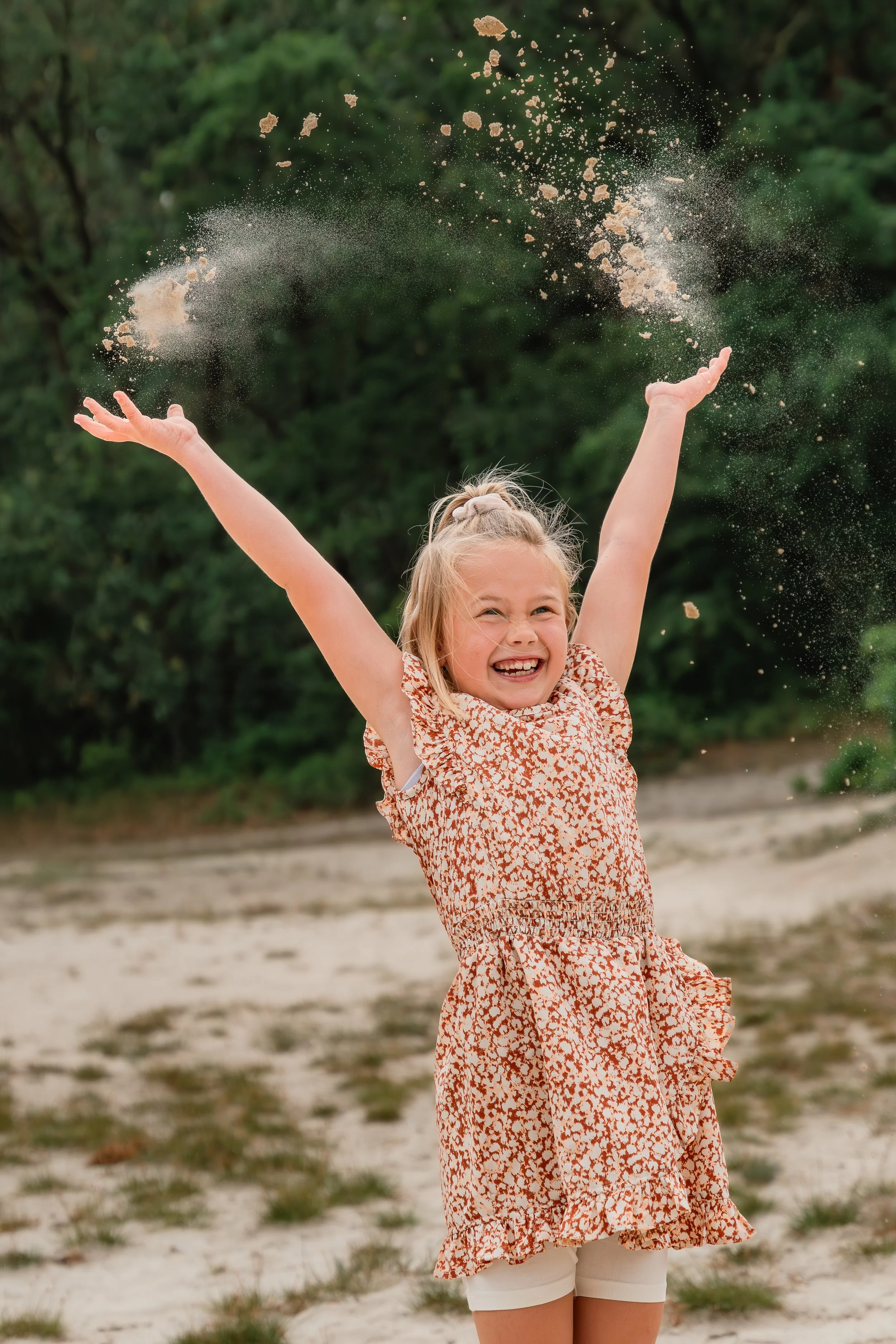 Het belangrijkste tijdens een fotoshoot met kinderen: plezier
